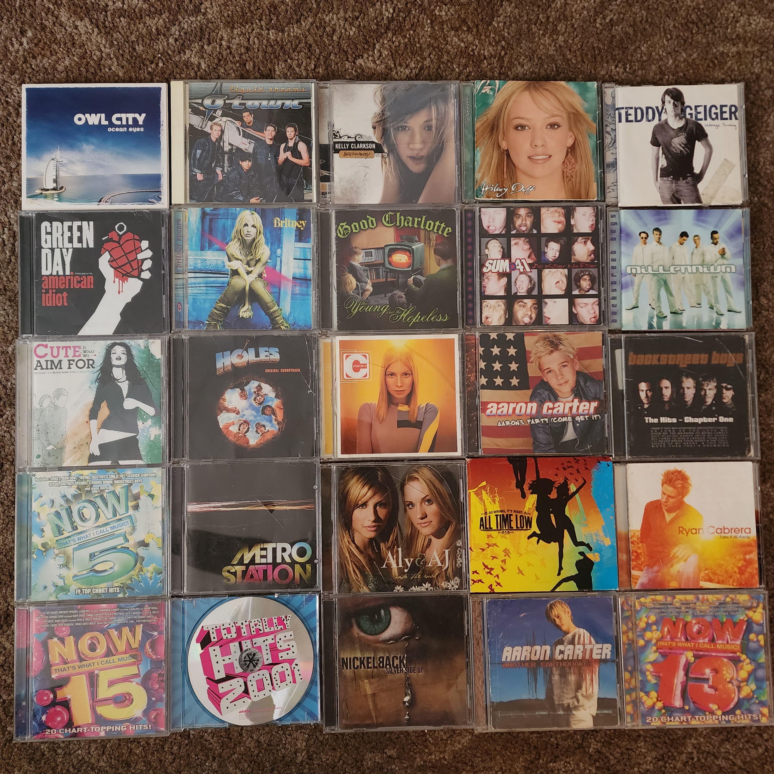 Found a box with some of my 2000s CDs at my parents' house r/nostalgia