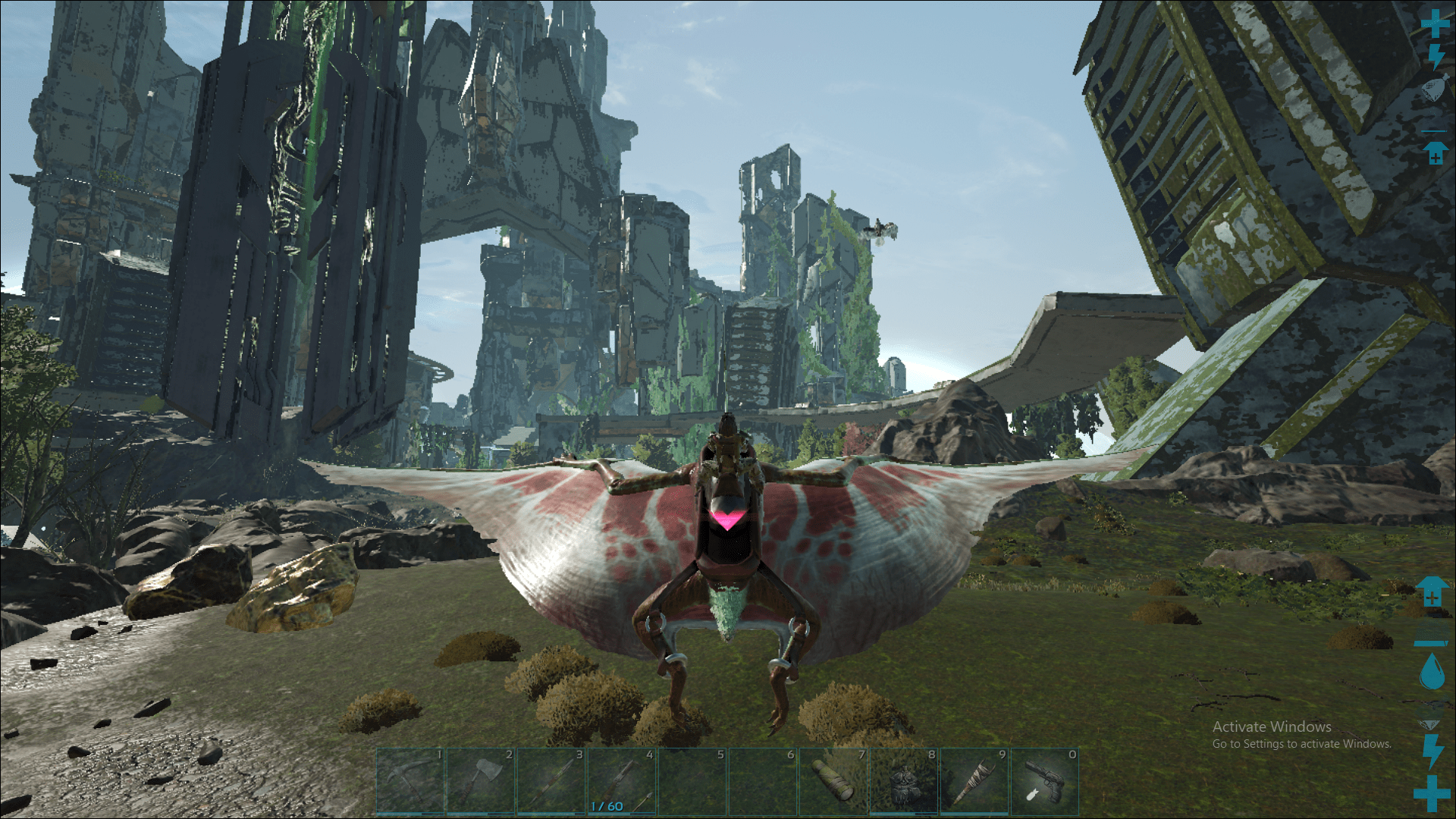 Anyone know what the red arrows means? ARK