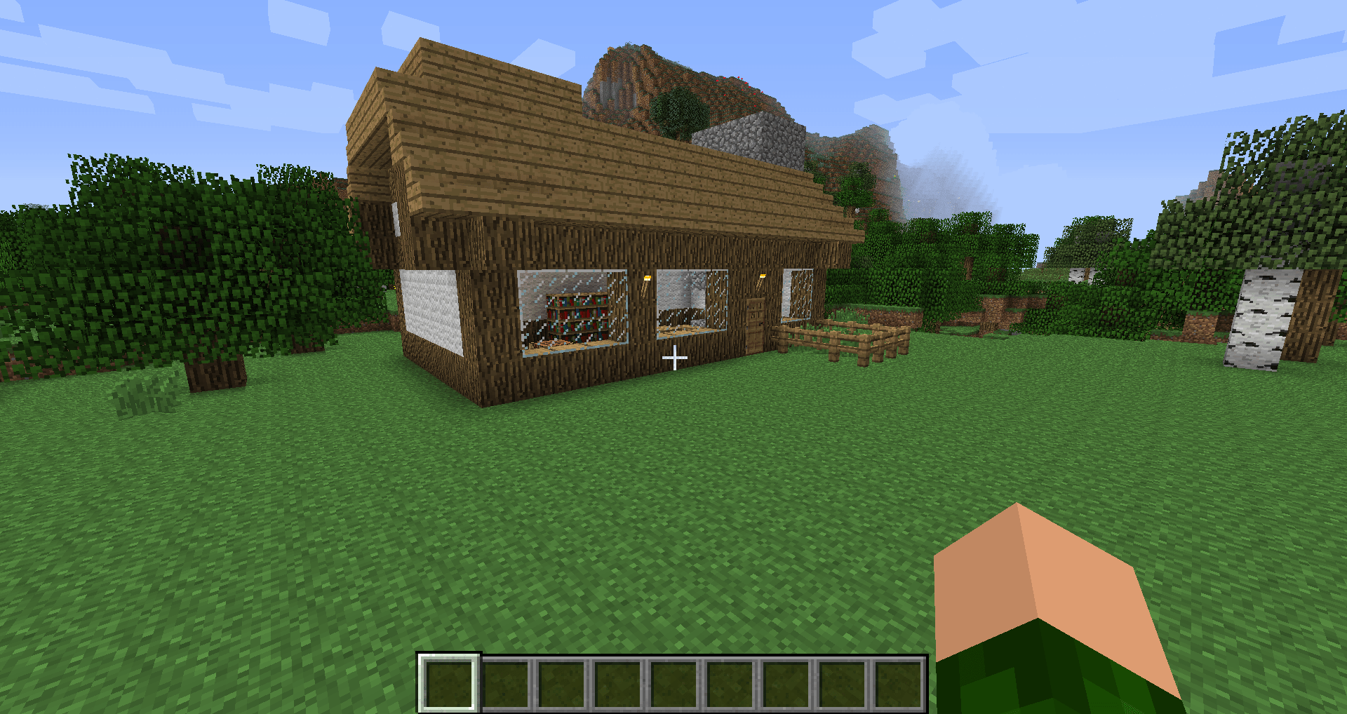 I built the house from Revenge r/Minecraft