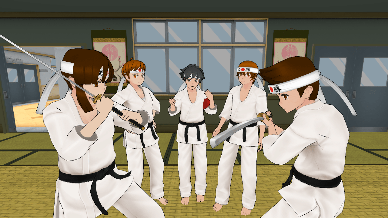 The Martial Arts Club r/yandere_simulator