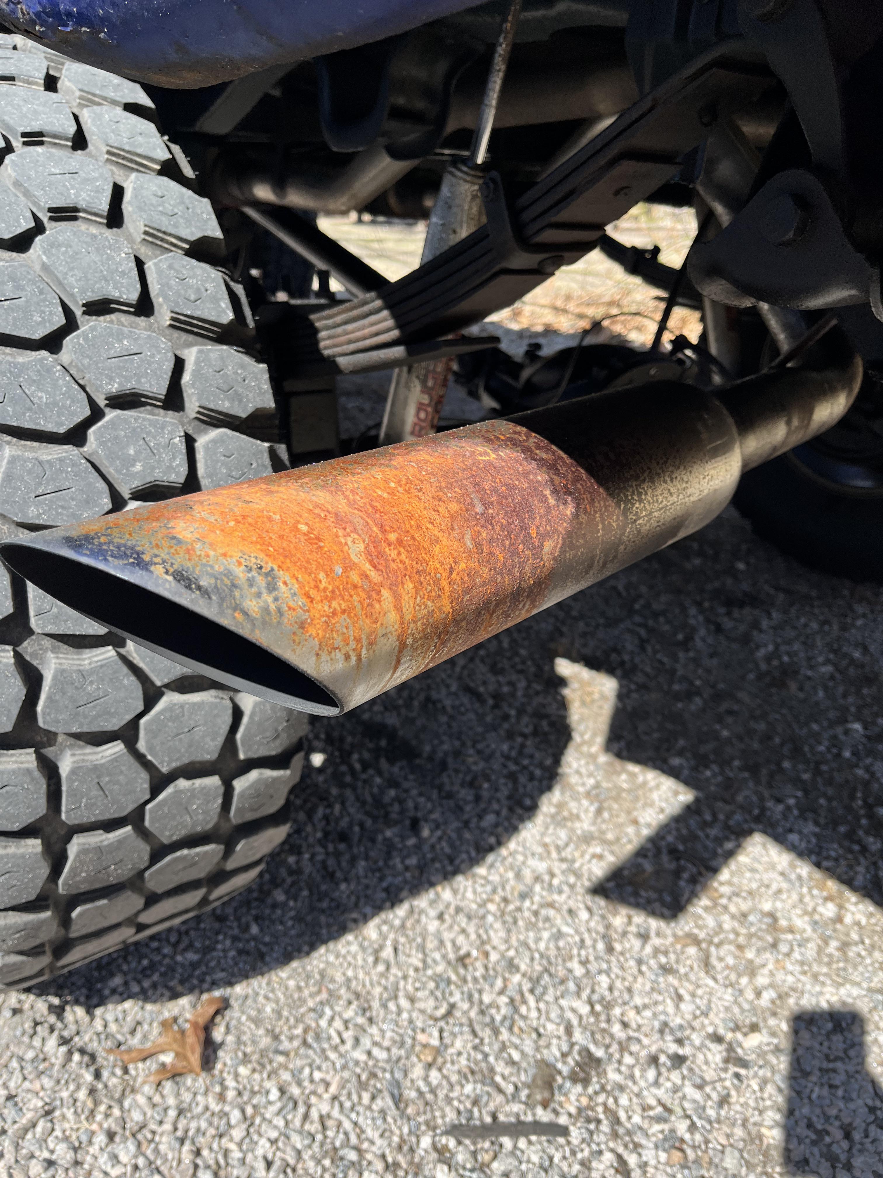 What’s the best way to remove this rust on chrome tips?? As well as