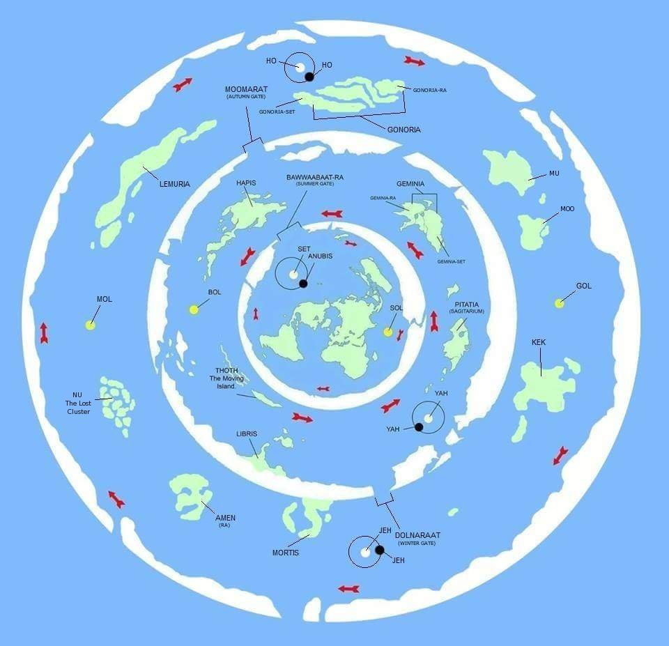 Flat World Map: Accurate and with Latitude and Longitude