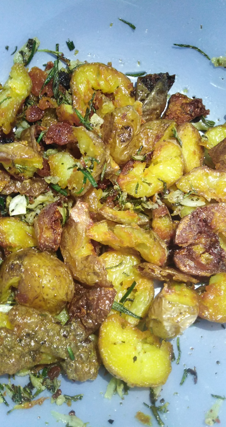 [I made] Kenji's ultracrispy roasted potatoes r/seriouseats