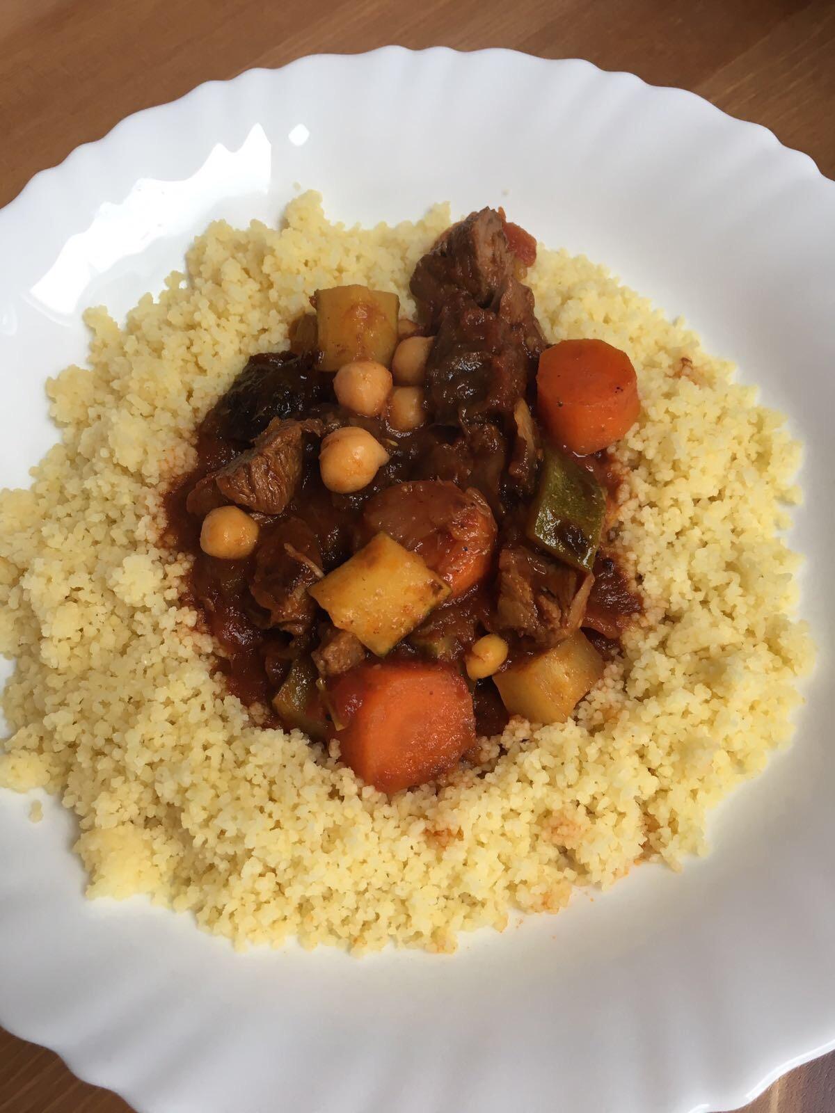 [Homemade] Tajin with Couscous r/food