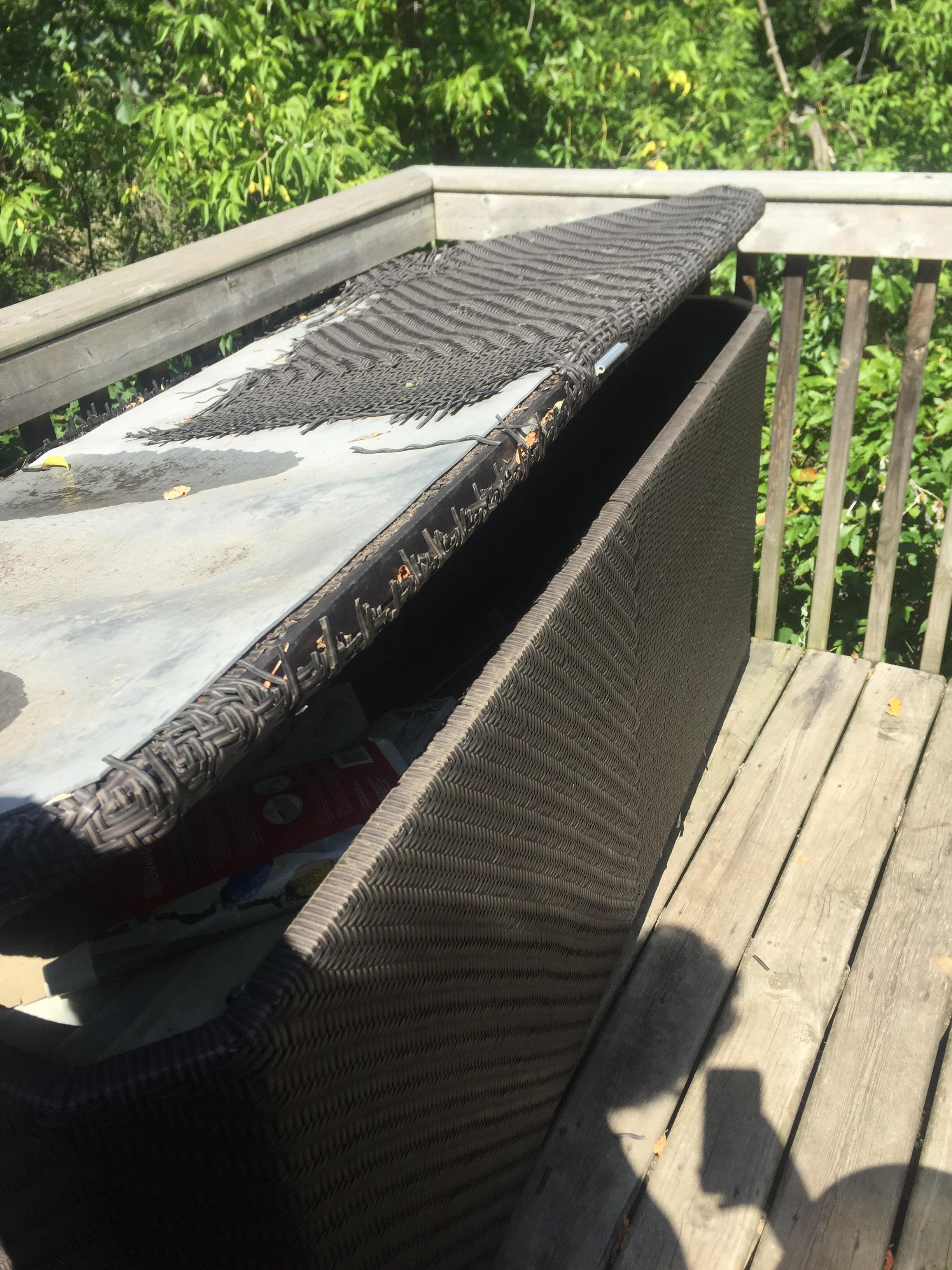 Anyone have any ideas for a new lid? Would like it to be somewhat