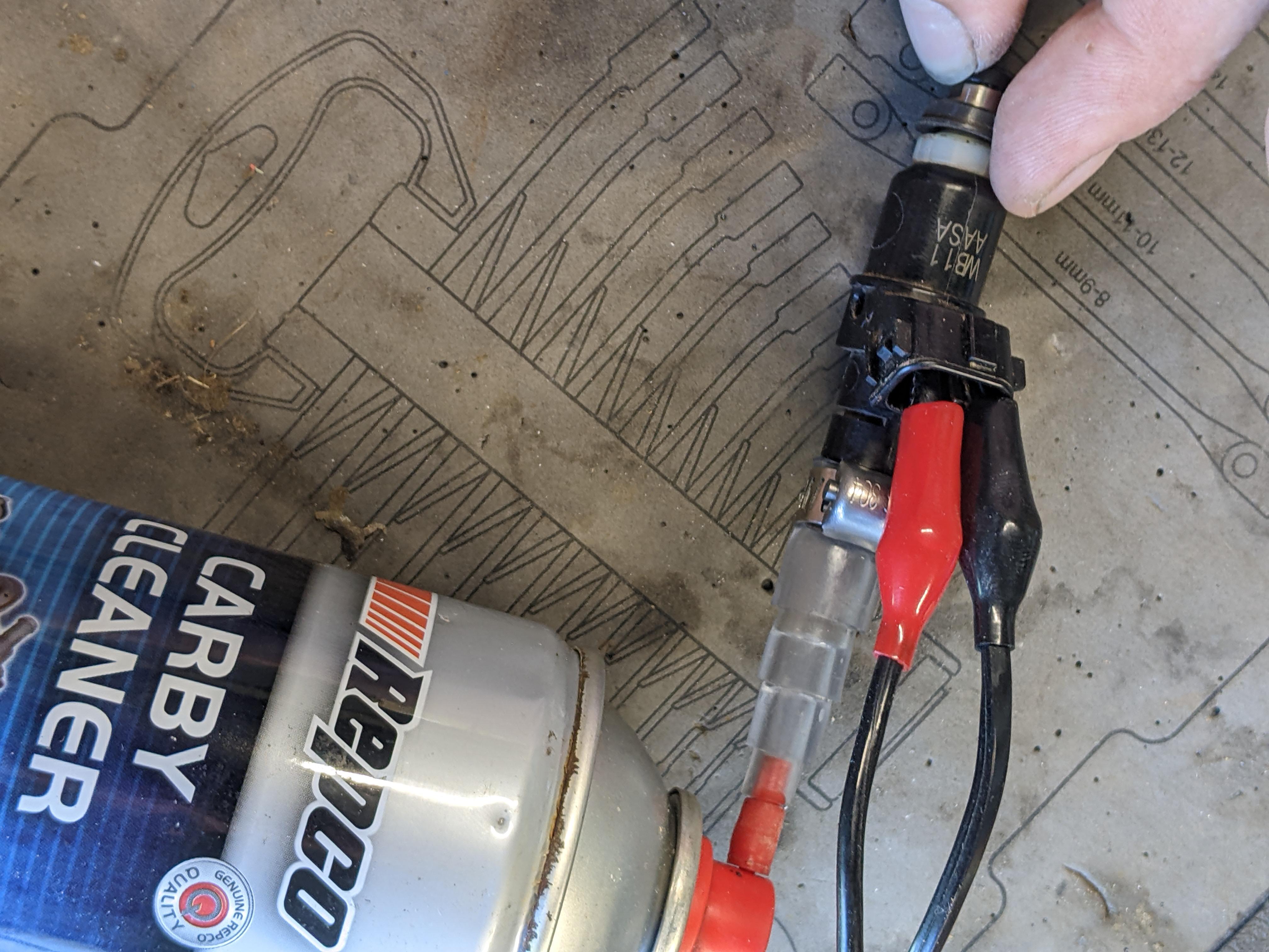 Is this an ok way to clean an injector? r/MechanicAdvice