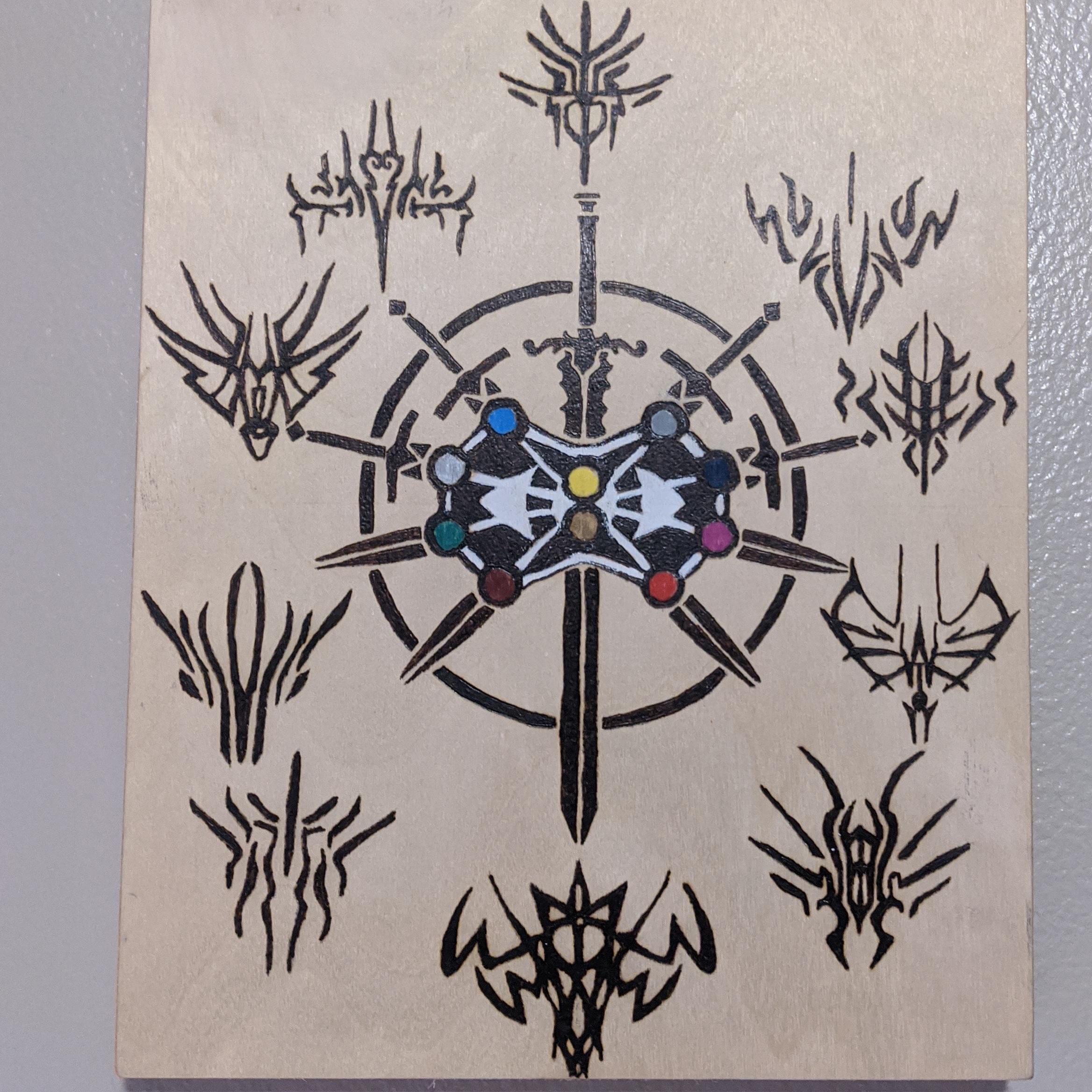 Knights Radiant Pyrography