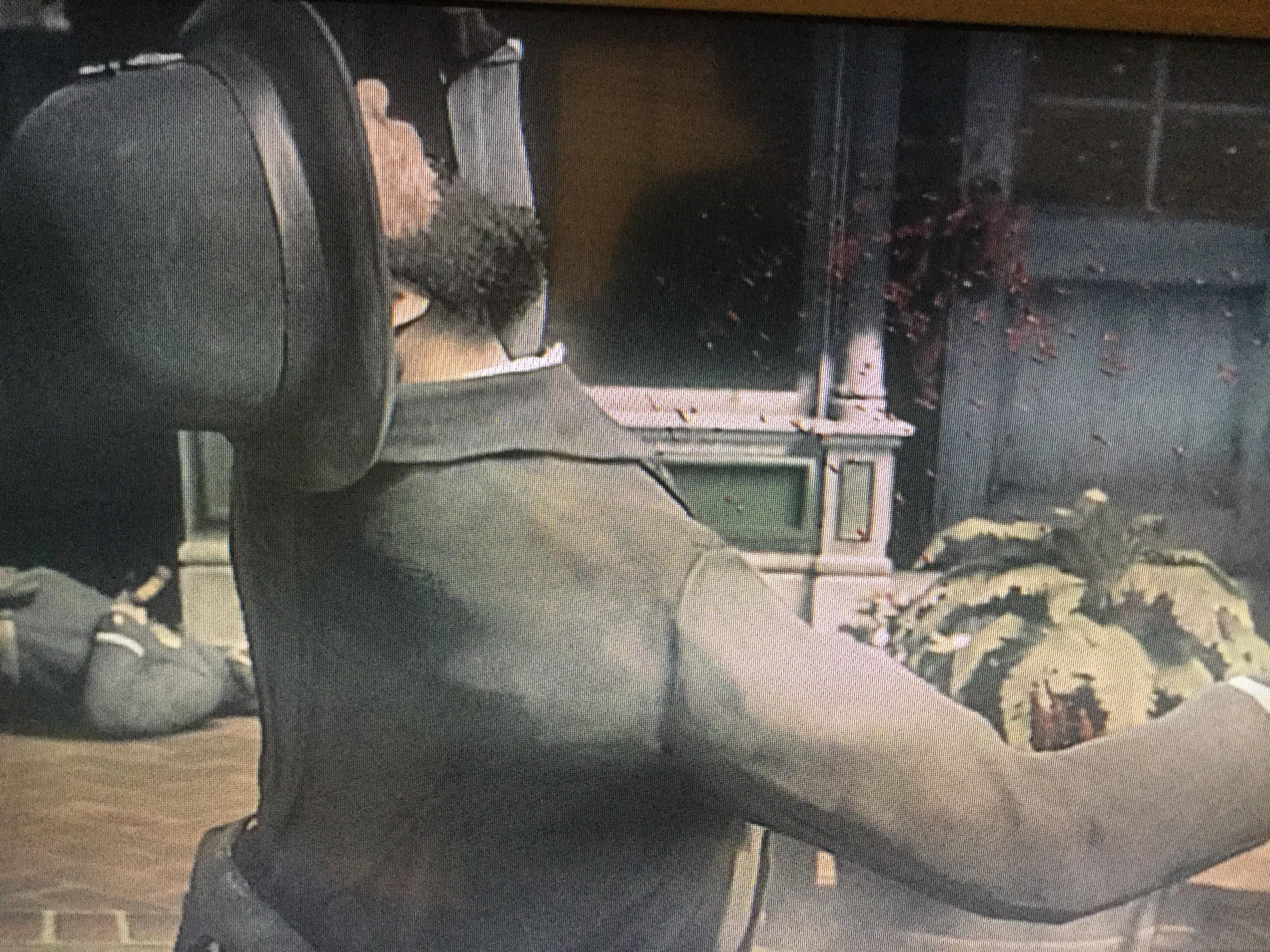 I was messing about in blackwater with the throwing knives I hit a