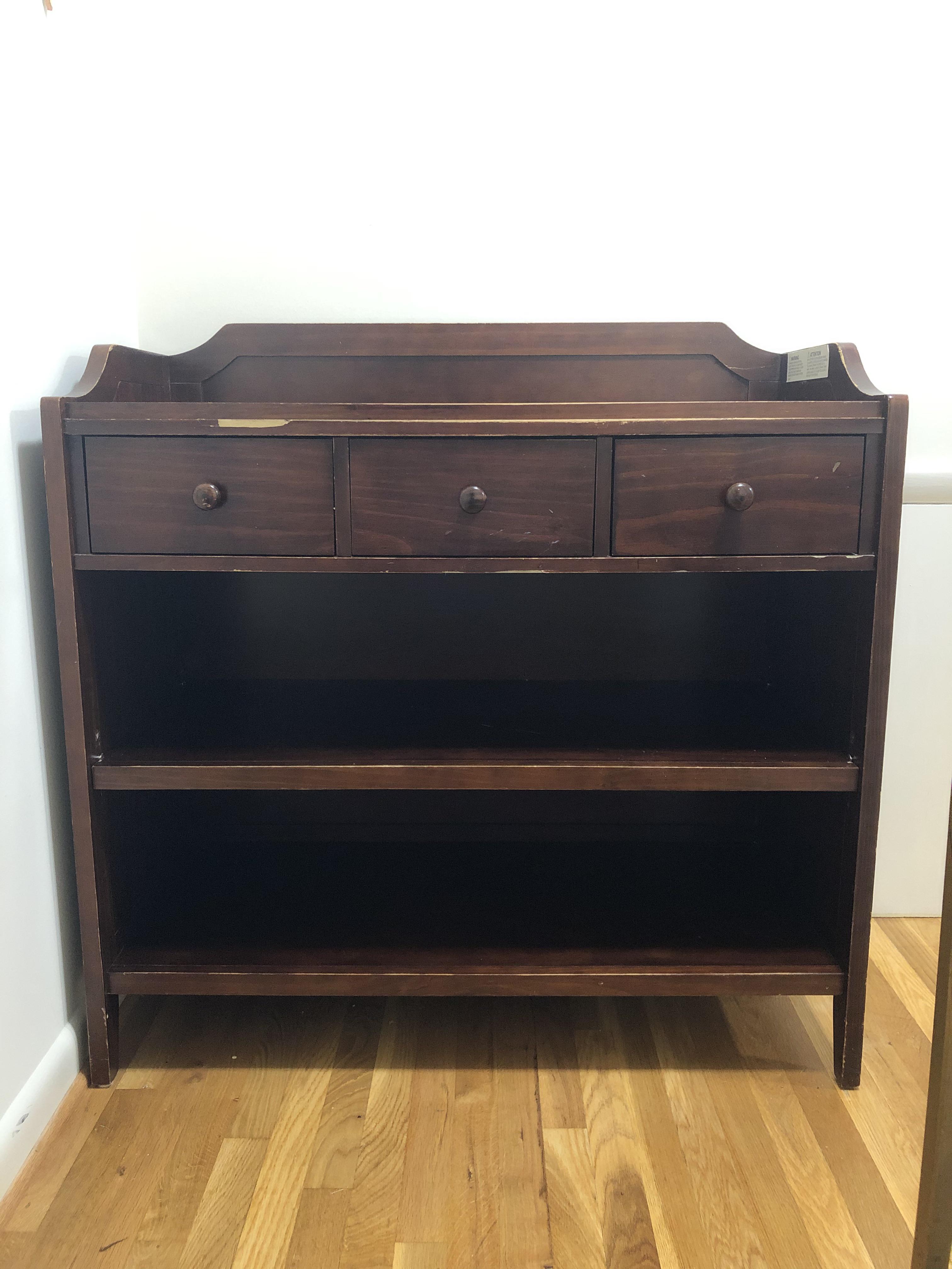 Pottery Barn changing table picked up on the curb 34 years ago. No