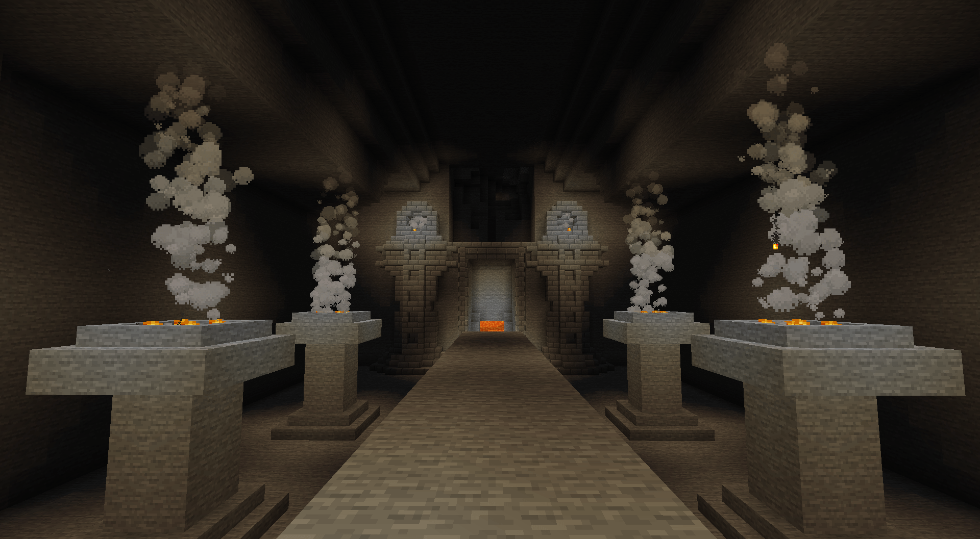 Minecraft Underground Castle