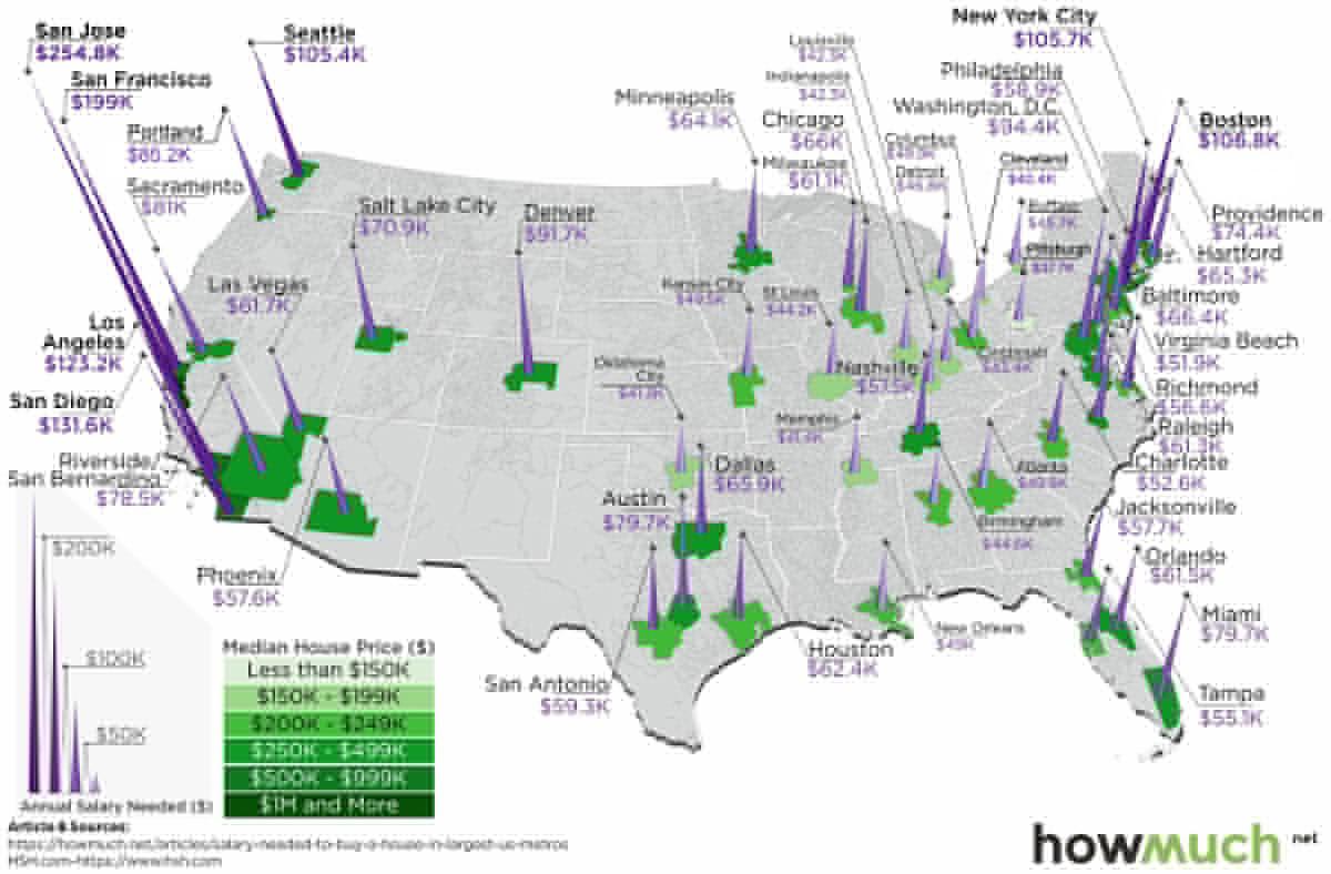 Housing costs per cities r/MapPorn