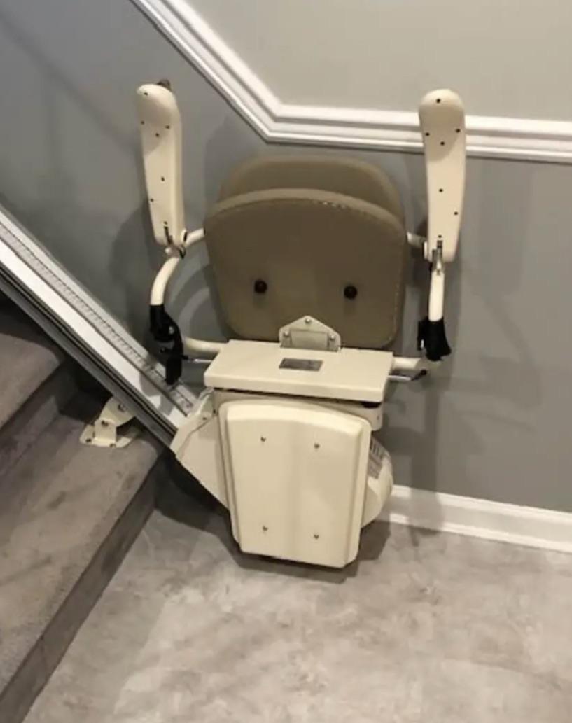 My inlaws added a chair lift and it appears to be under arrest. r