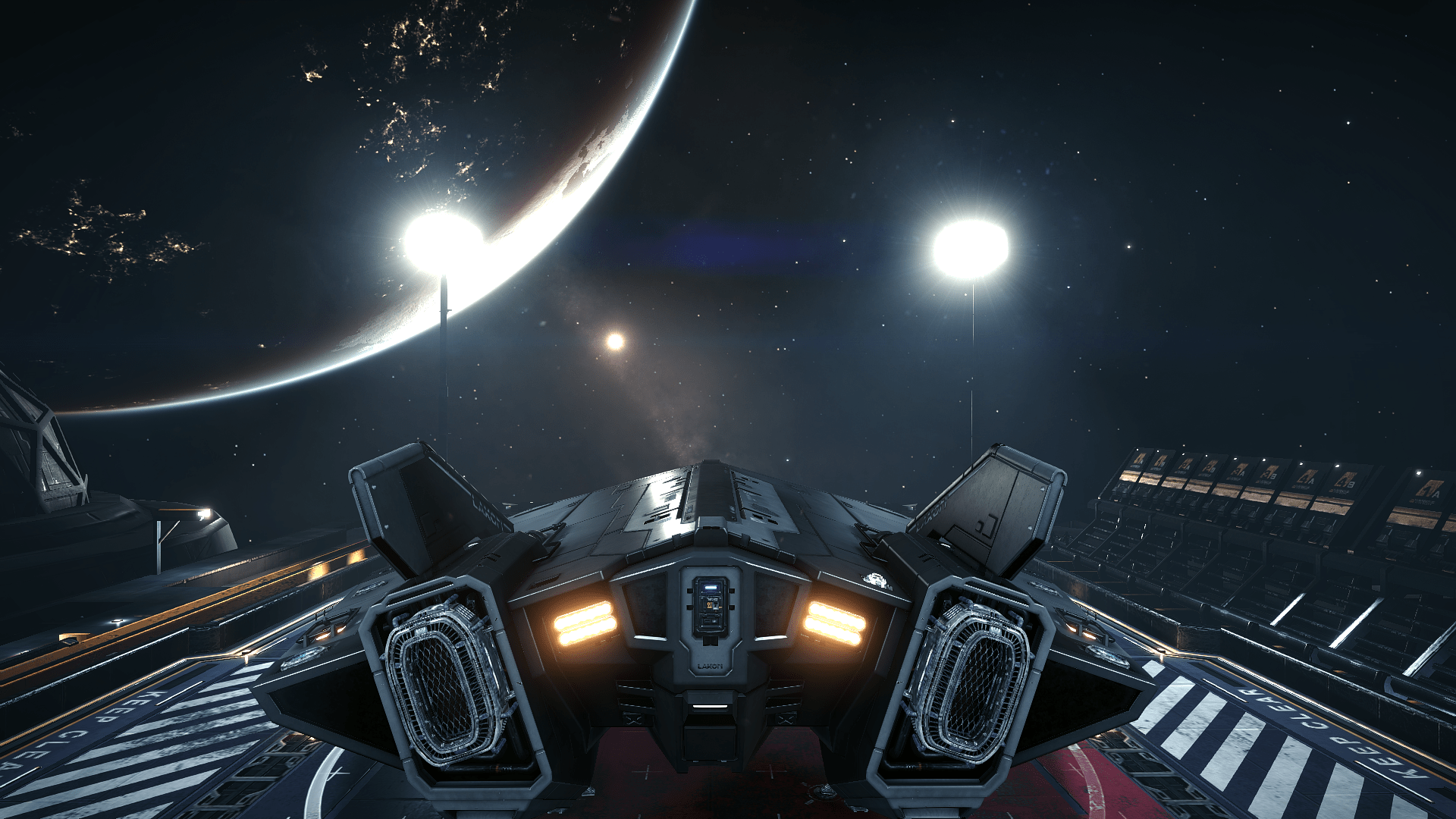 Aboard the Gnosis EliteDangerous