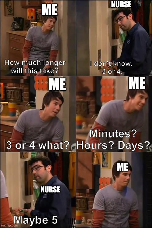 [MEME] Waiting on the hospital staff to clear an inmate. r/policeuk