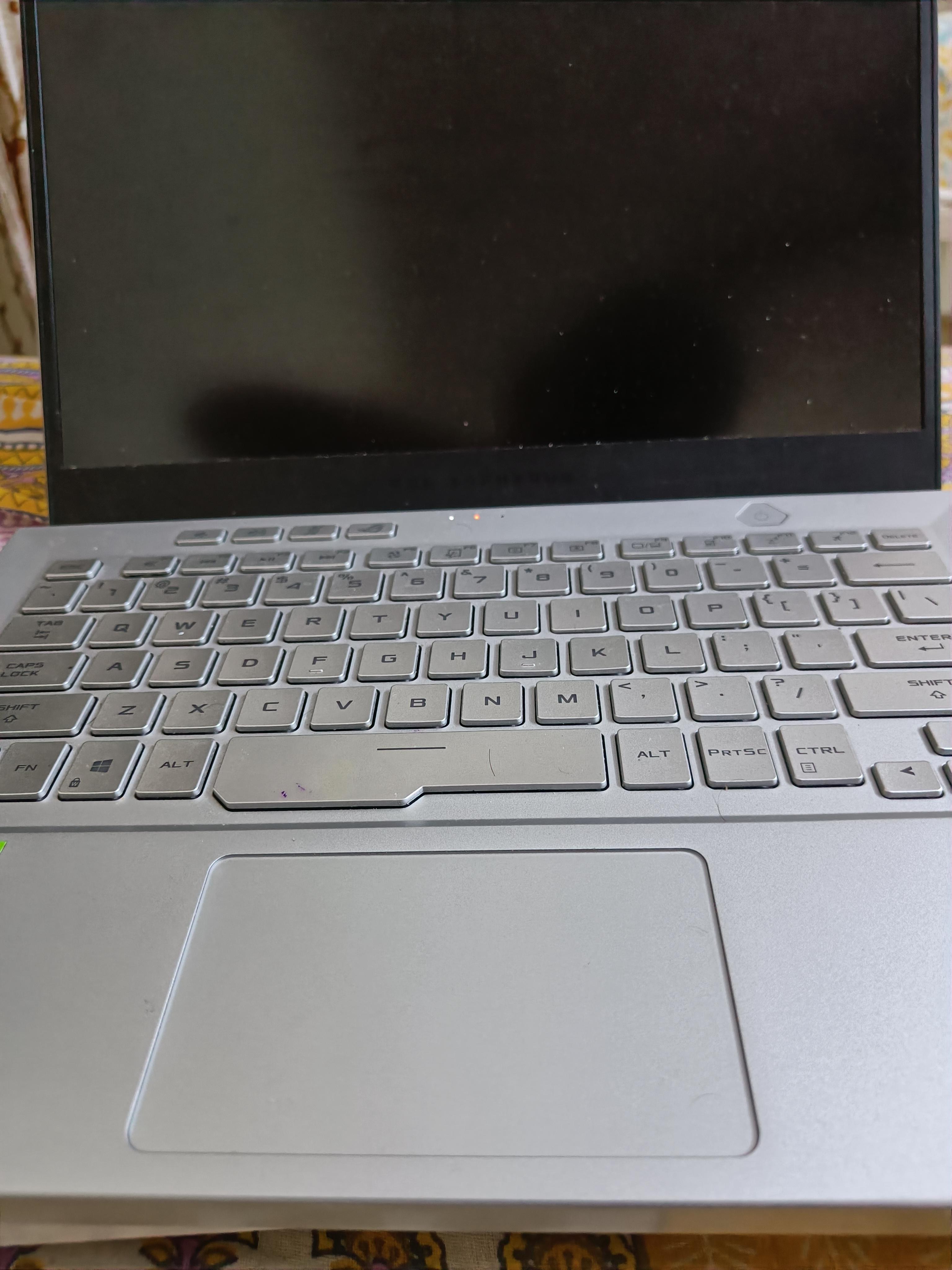 Everytime I start gaming my laptop screen darkens, but the laptop is