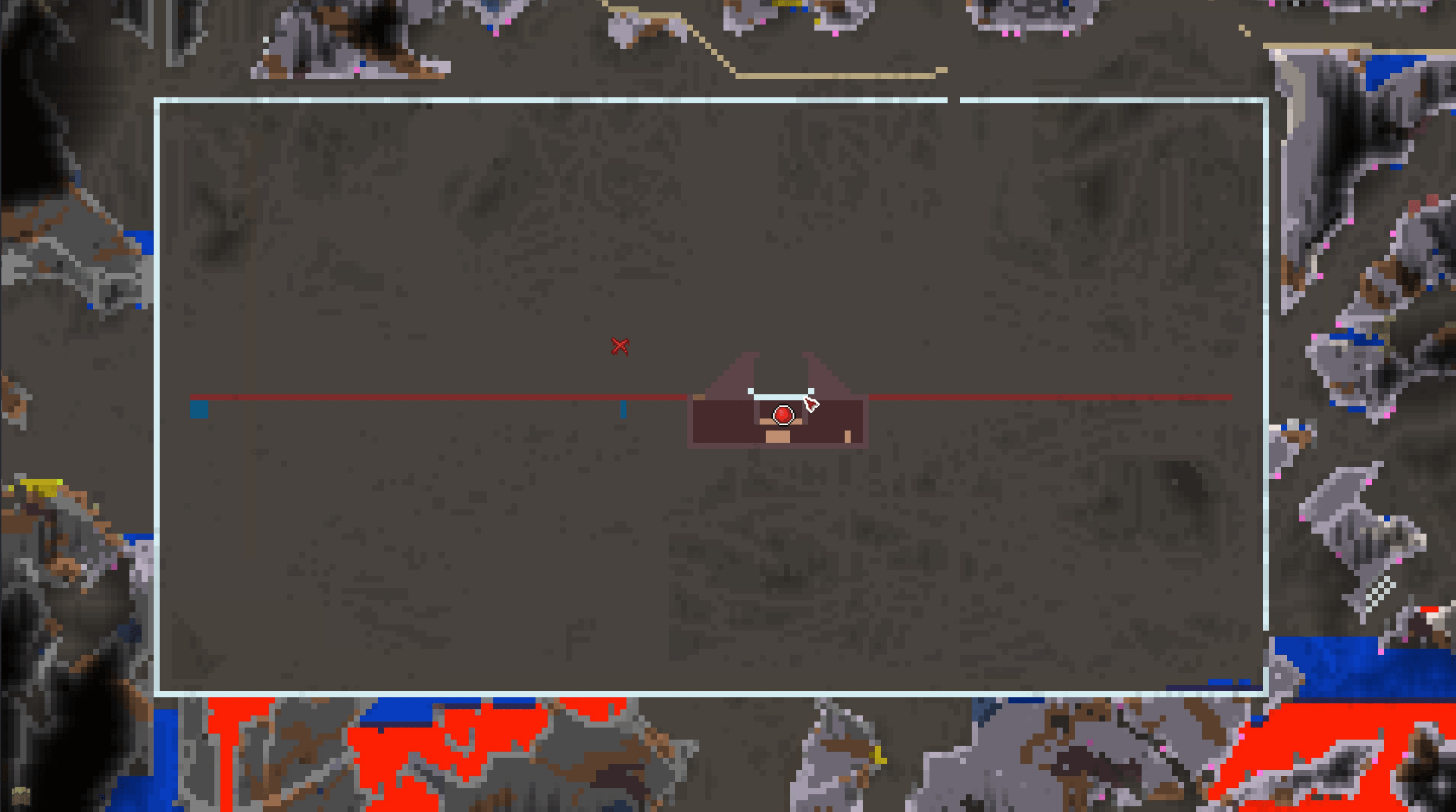 Problem with biome afk farming I set the middle platform to crimstone