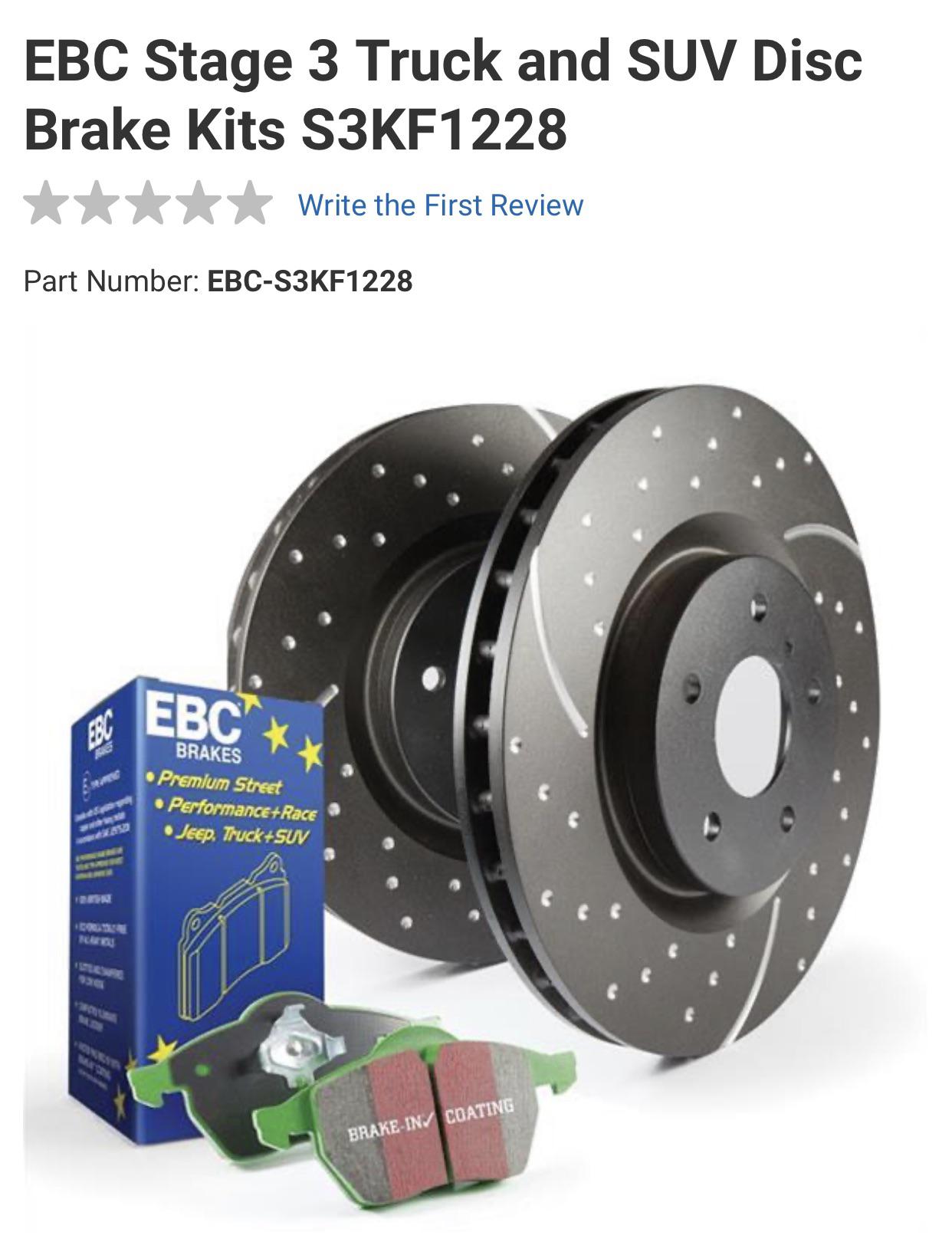 Aftermarket Brakes anyone use these or have an opinion on what’s best