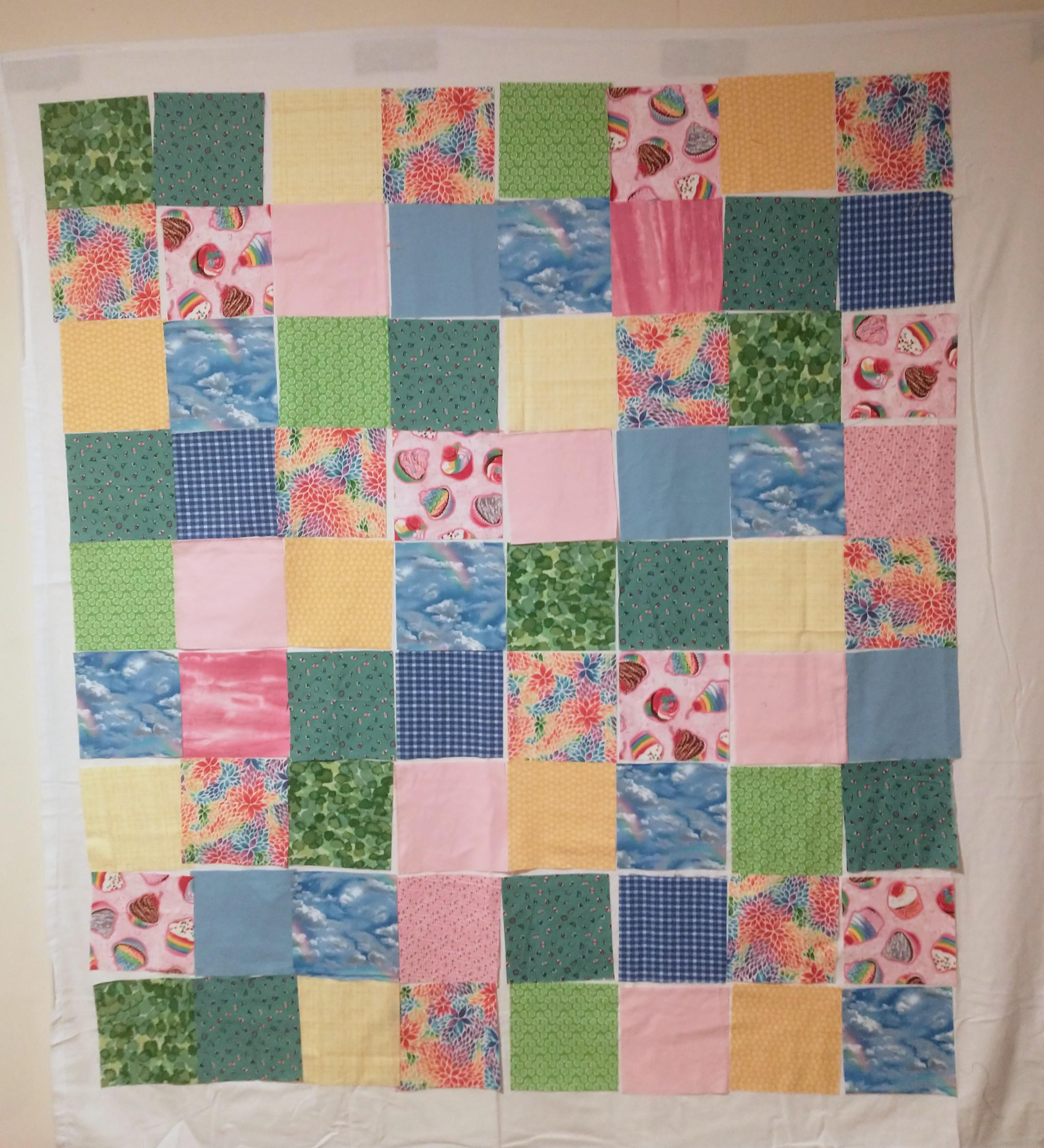 Quilt no. 2 in progress r/quilting