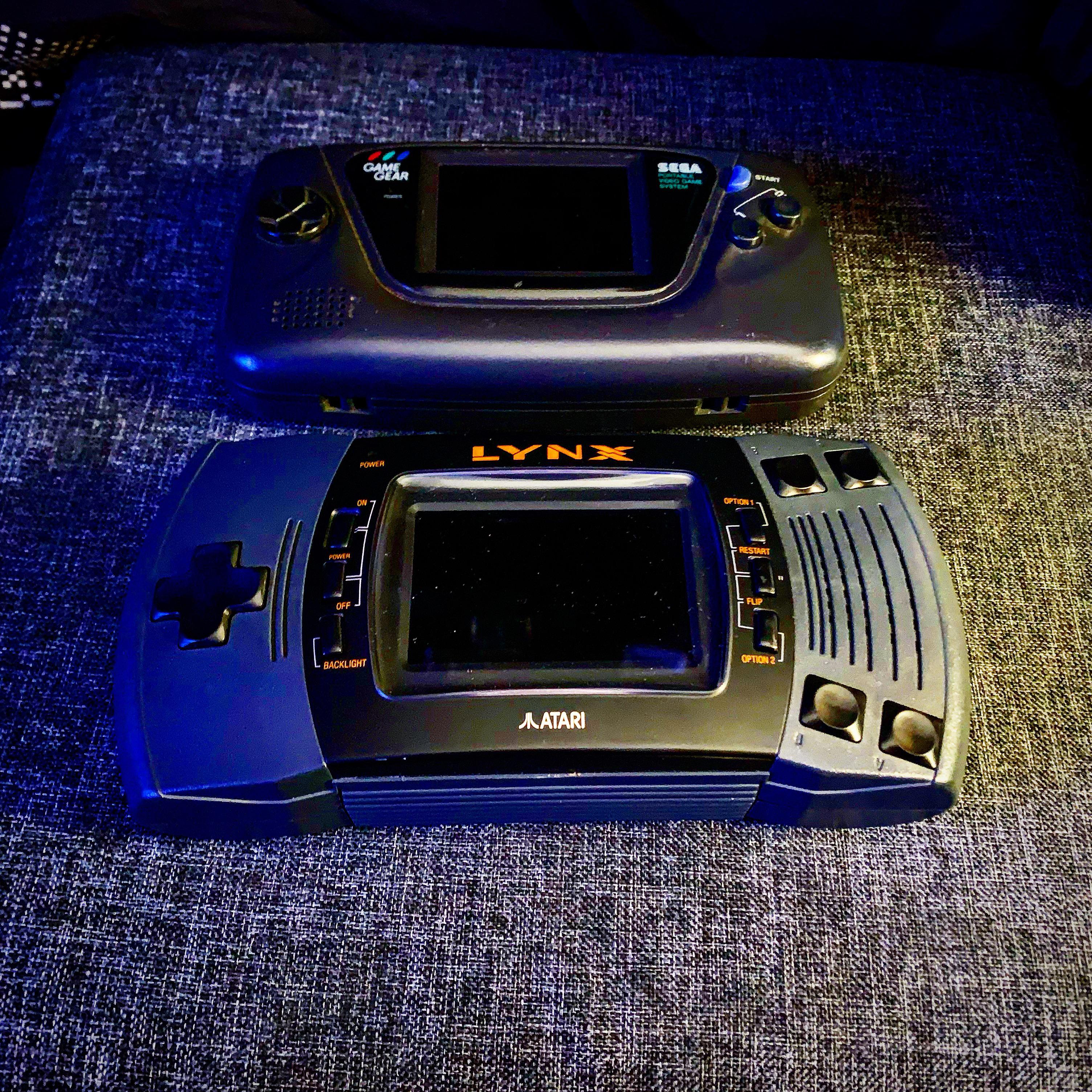 Two of my favorite handhelds, it’s been pretty fun collecting for these