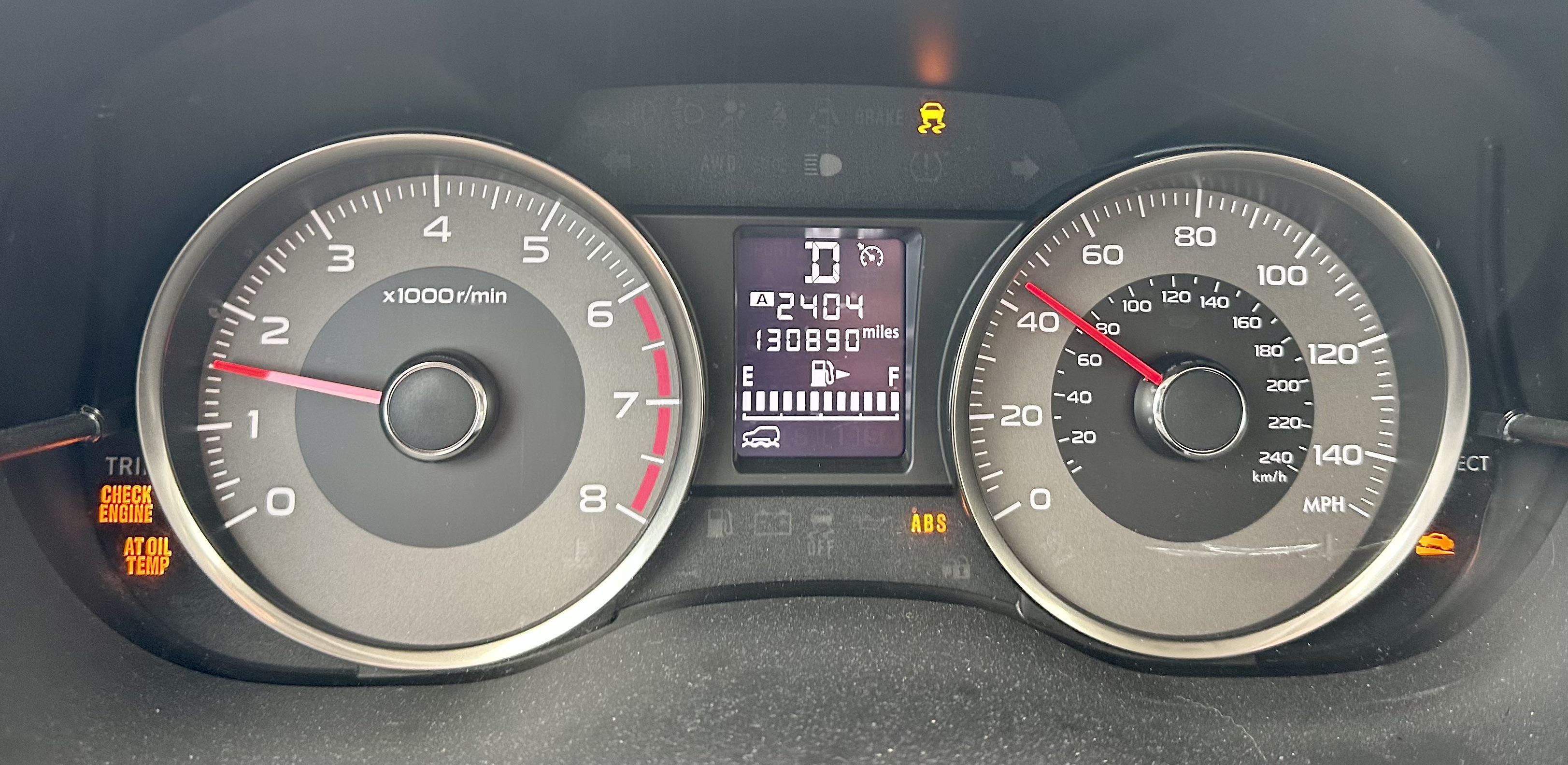 2014 Impreza Automatic Slow To Engage In Drive First Time Sale innoem