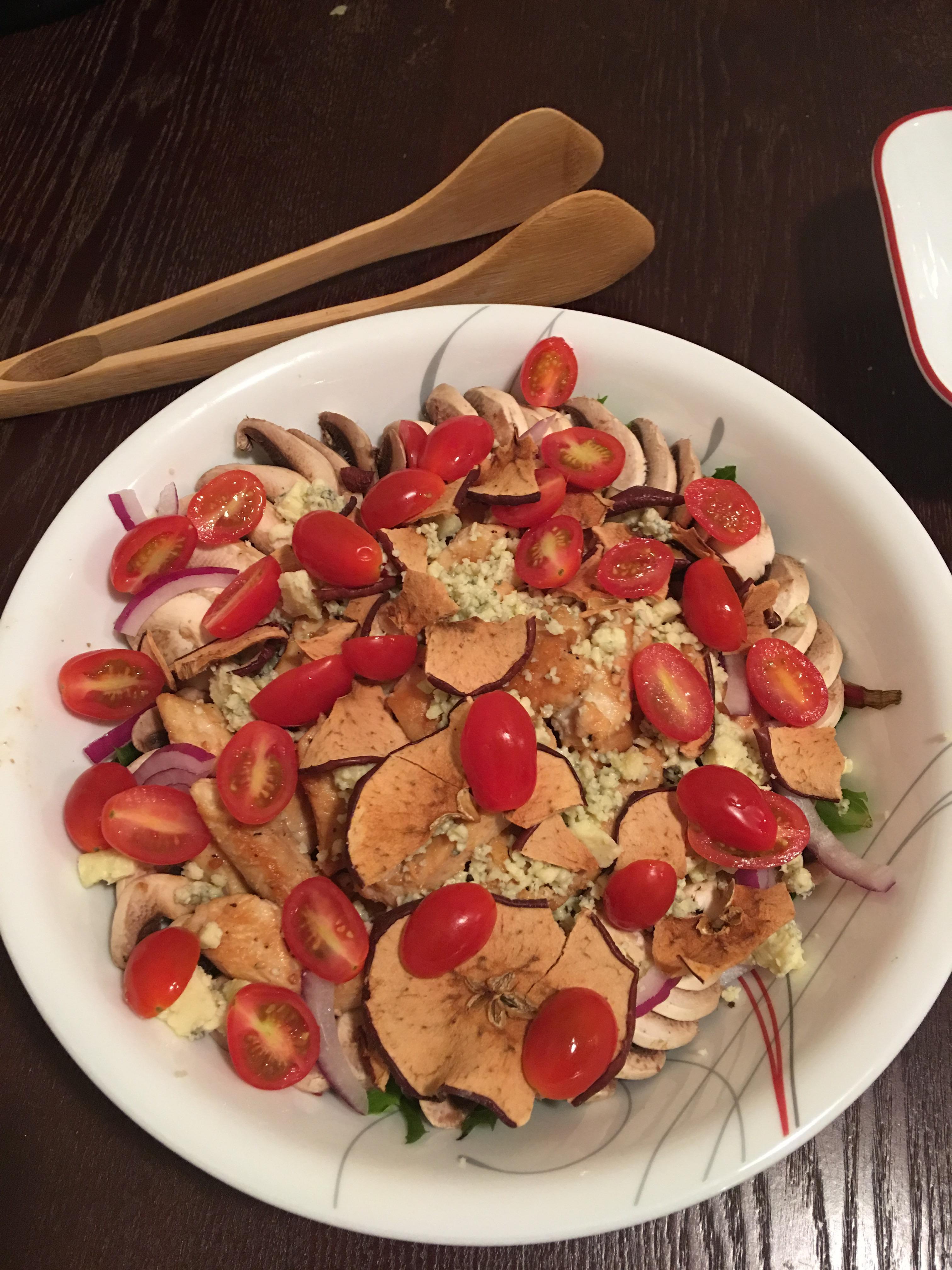 [Homemade] Chicken Apple Fuji Salad r/food