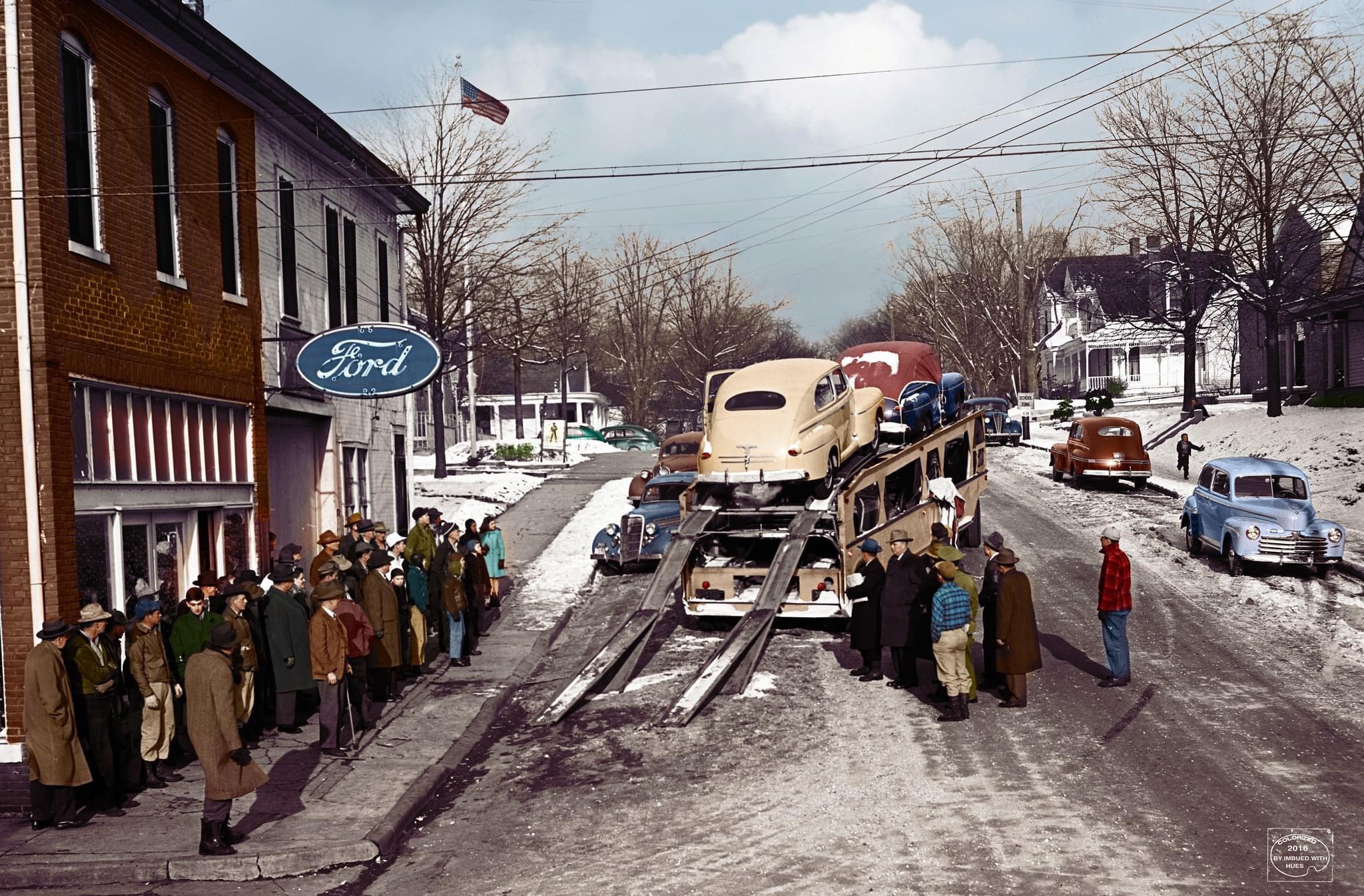 1945 New Ford delivery [2048x1346] HistoryPorn