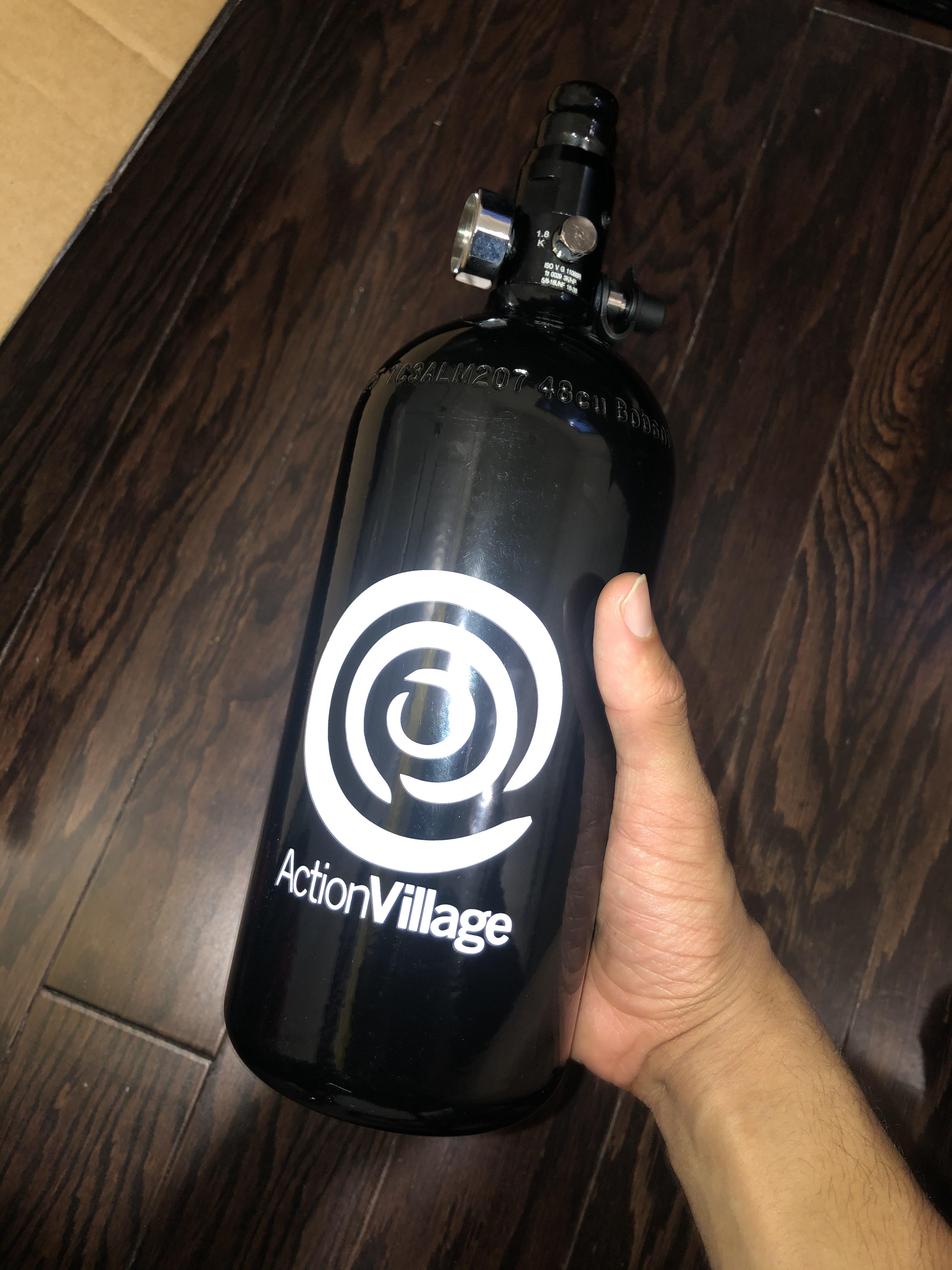 Just got a Tipmann Cronus starter kit and it came with a 20 Oz CO2 tank