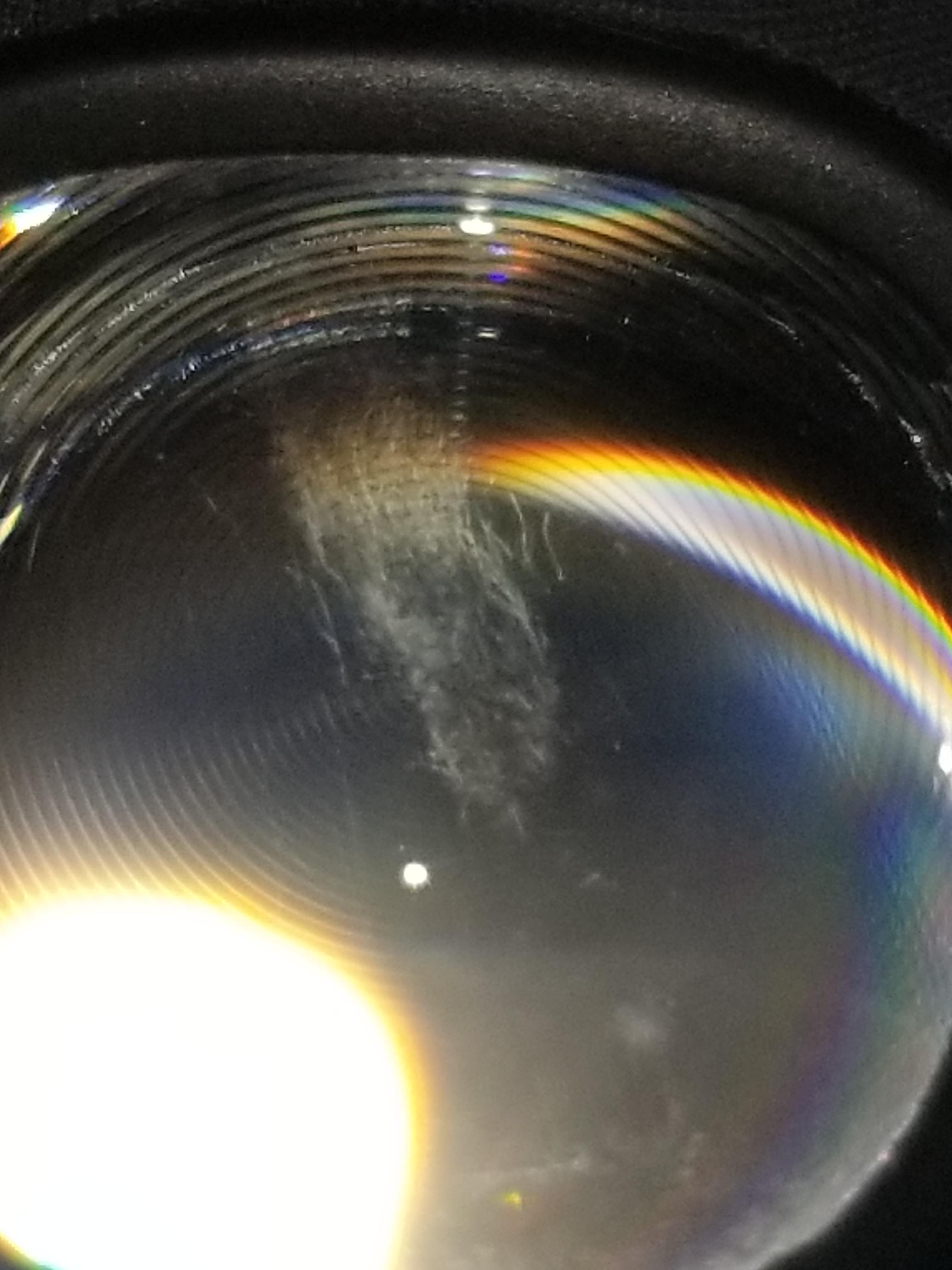 Scratch on lens from glasses any way to remove them r/OculusQuest