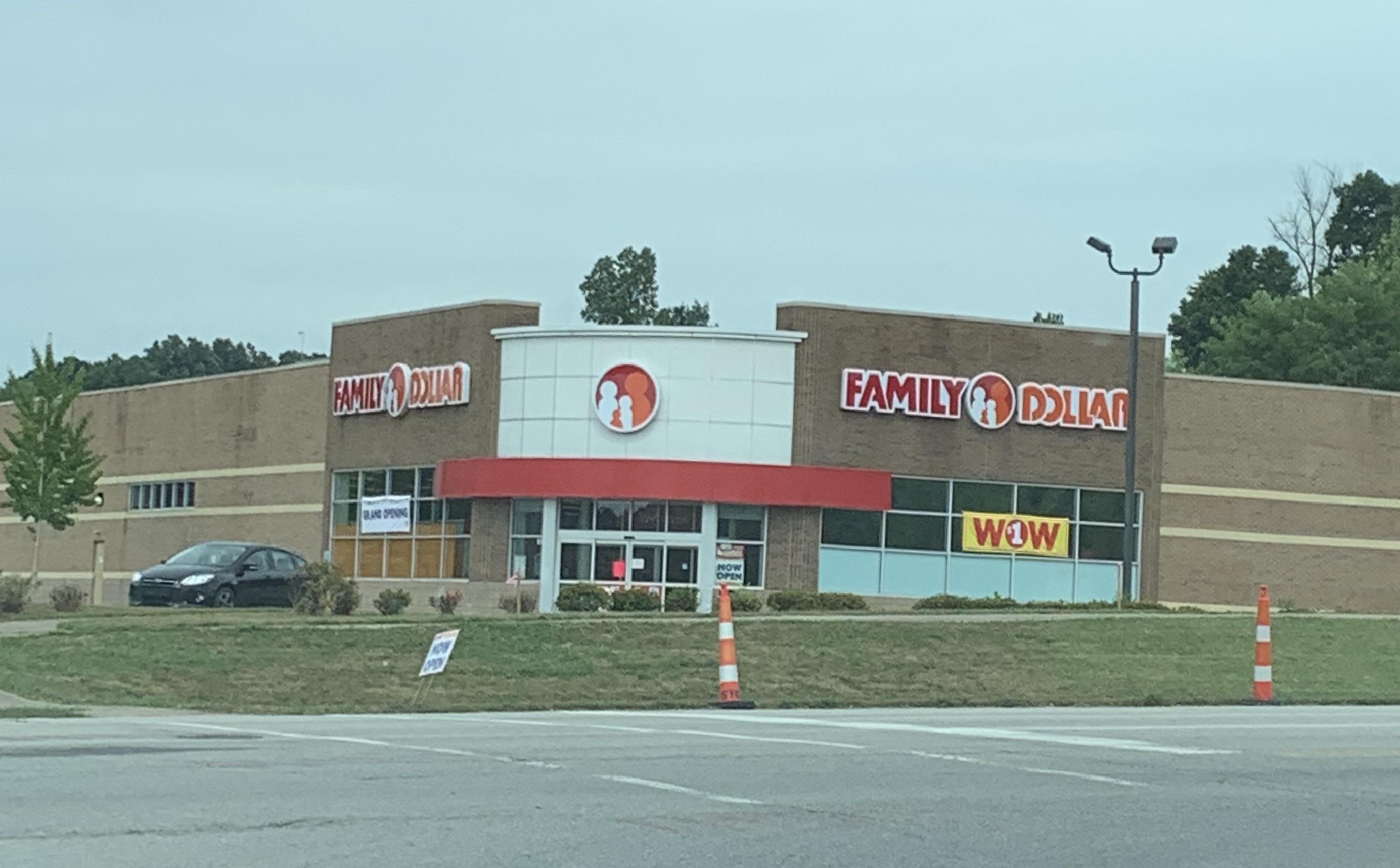 Family Dollar in former Rite Aid, Stonestreet Road and Valley College