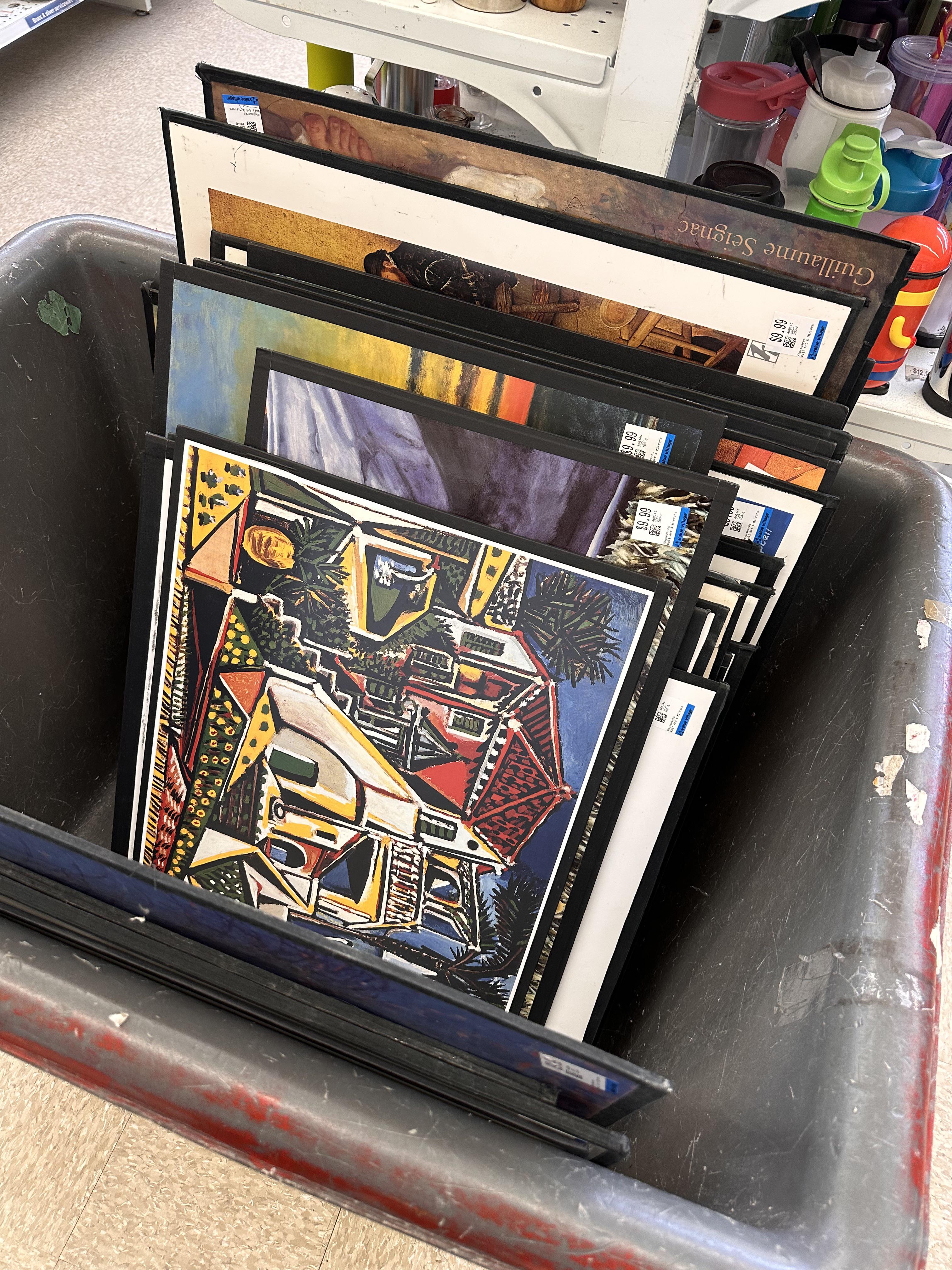 Art Gallery Of Greater Victoria Value Village Donation. Hundreds of