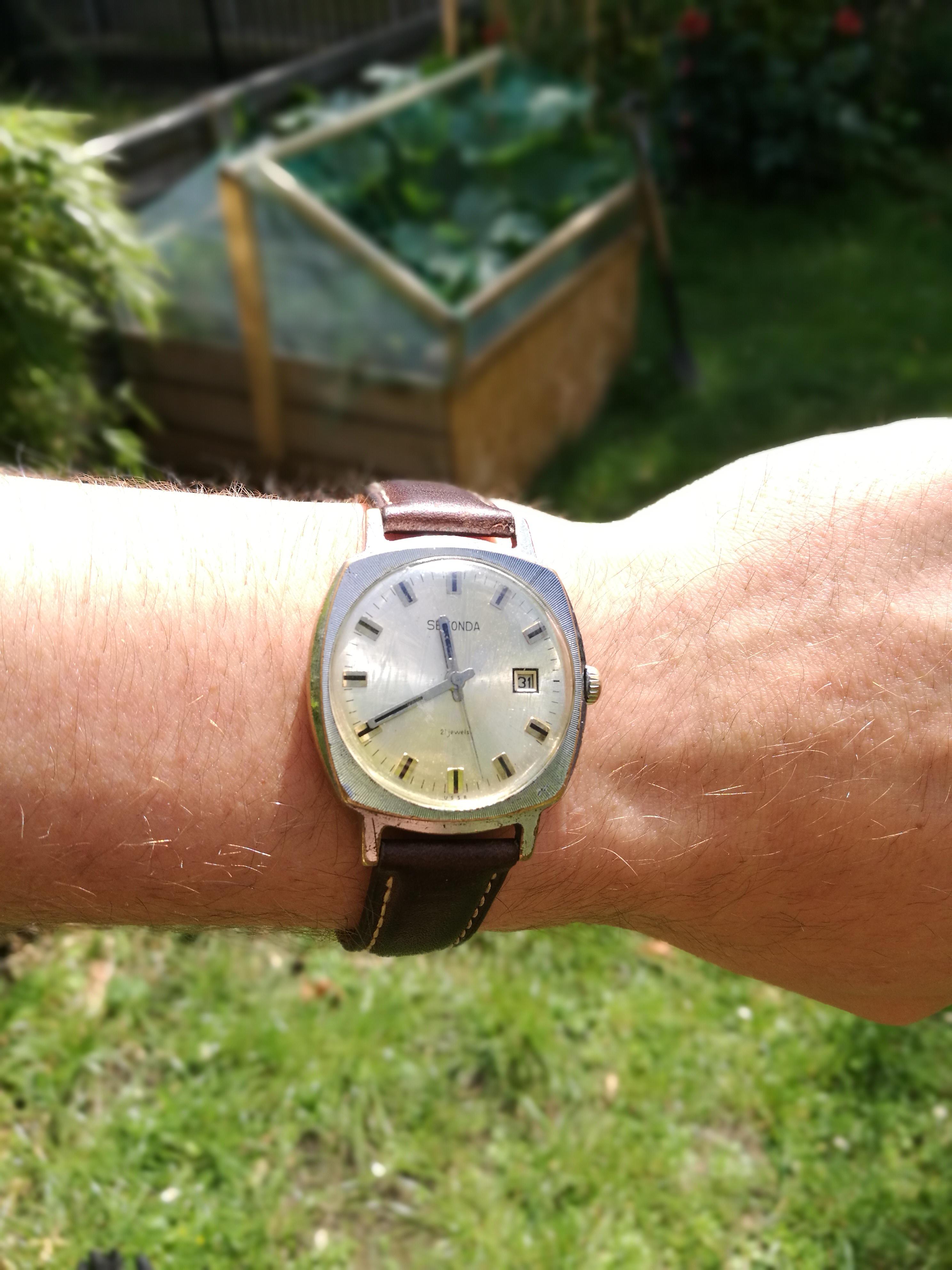 [Sekonda] Vintage Made in USSR wind up, been worn to death and still