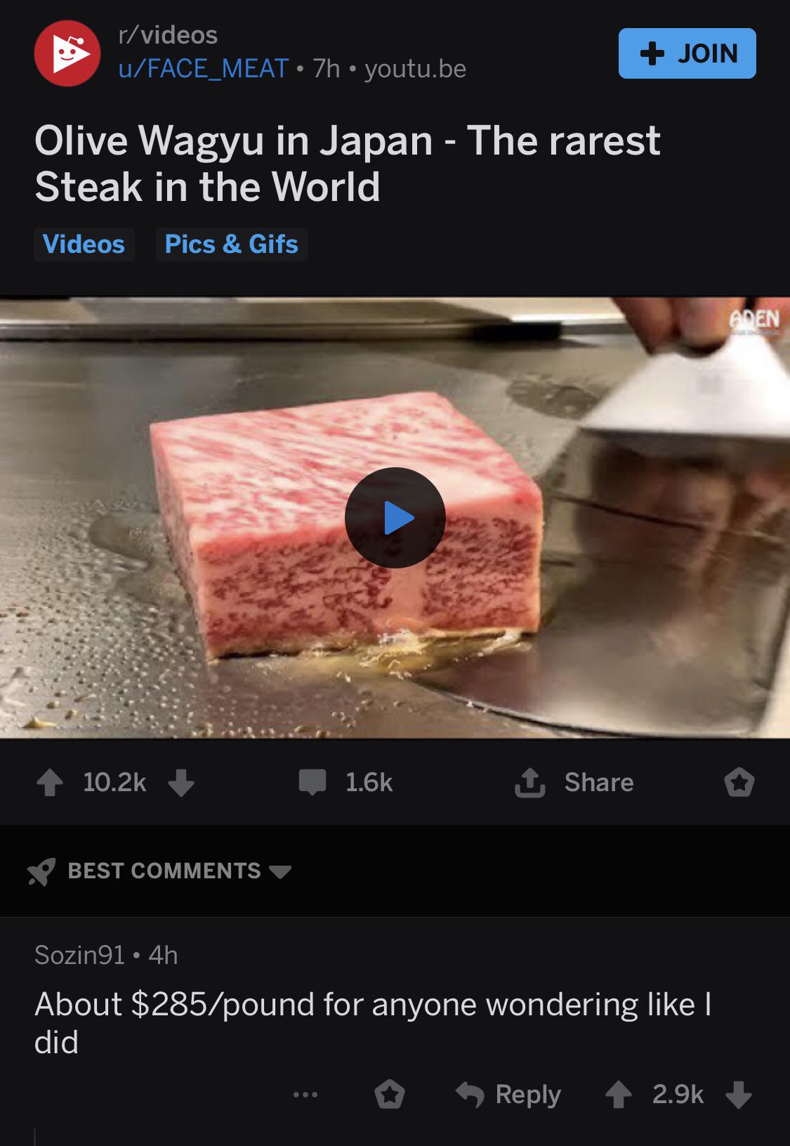 [Request] How much is this cow worth, only taking into account the meat