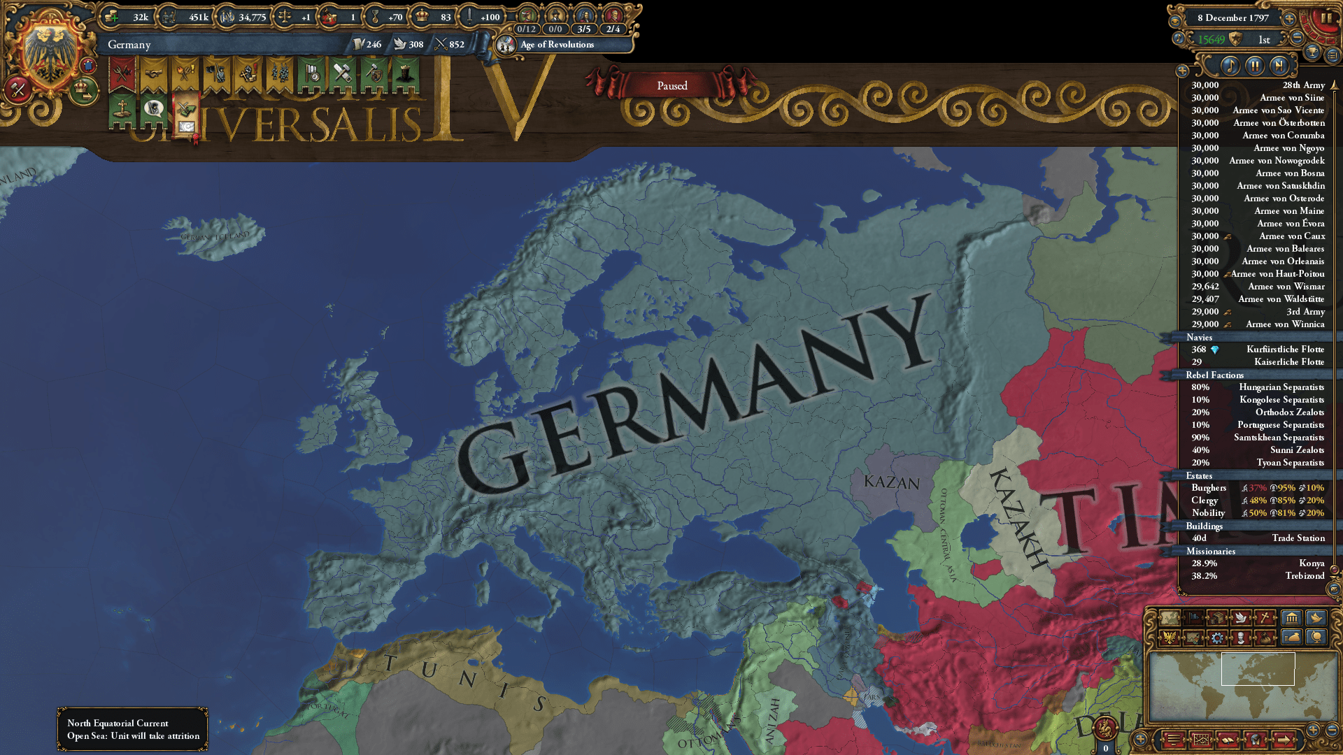 Europe Germany r/eu4