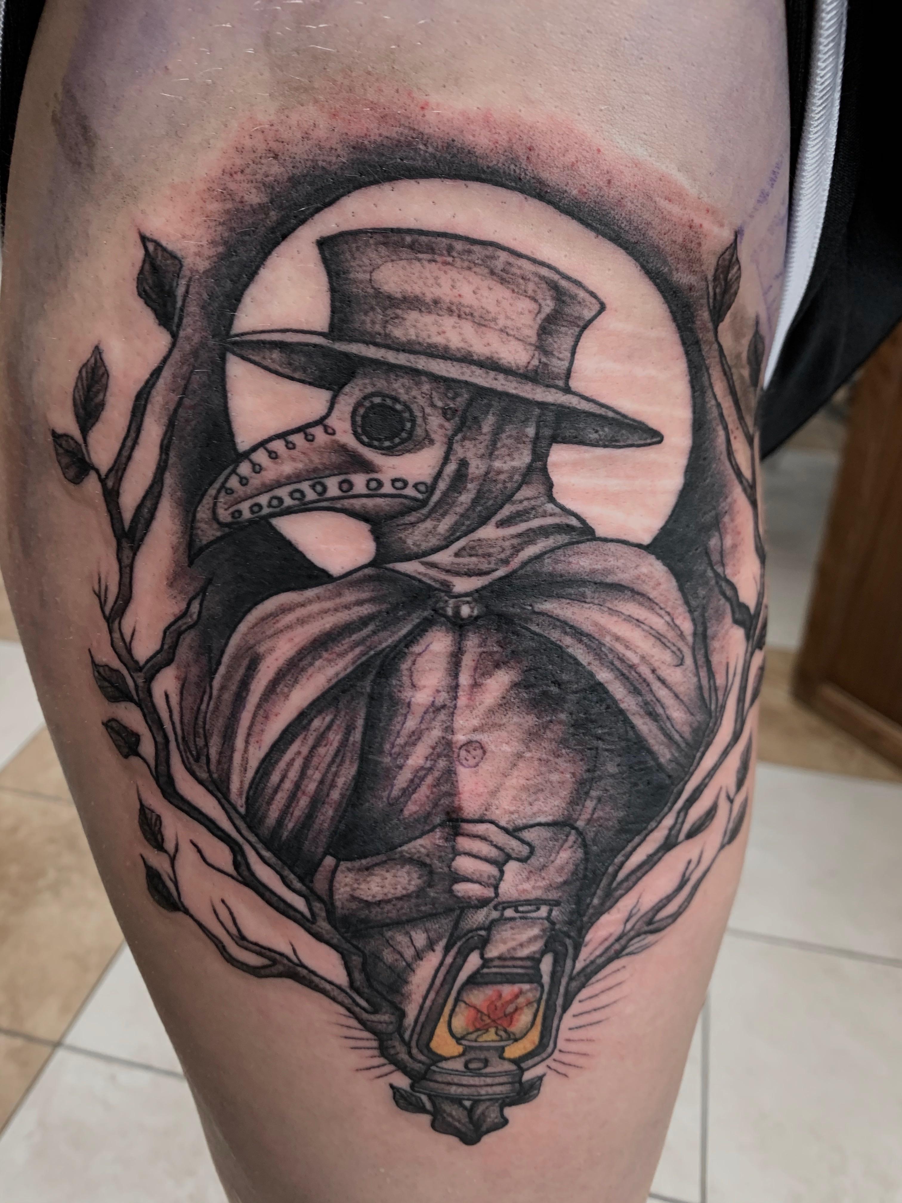 COVID inspired plague doctor done by Joe at Sea Hag