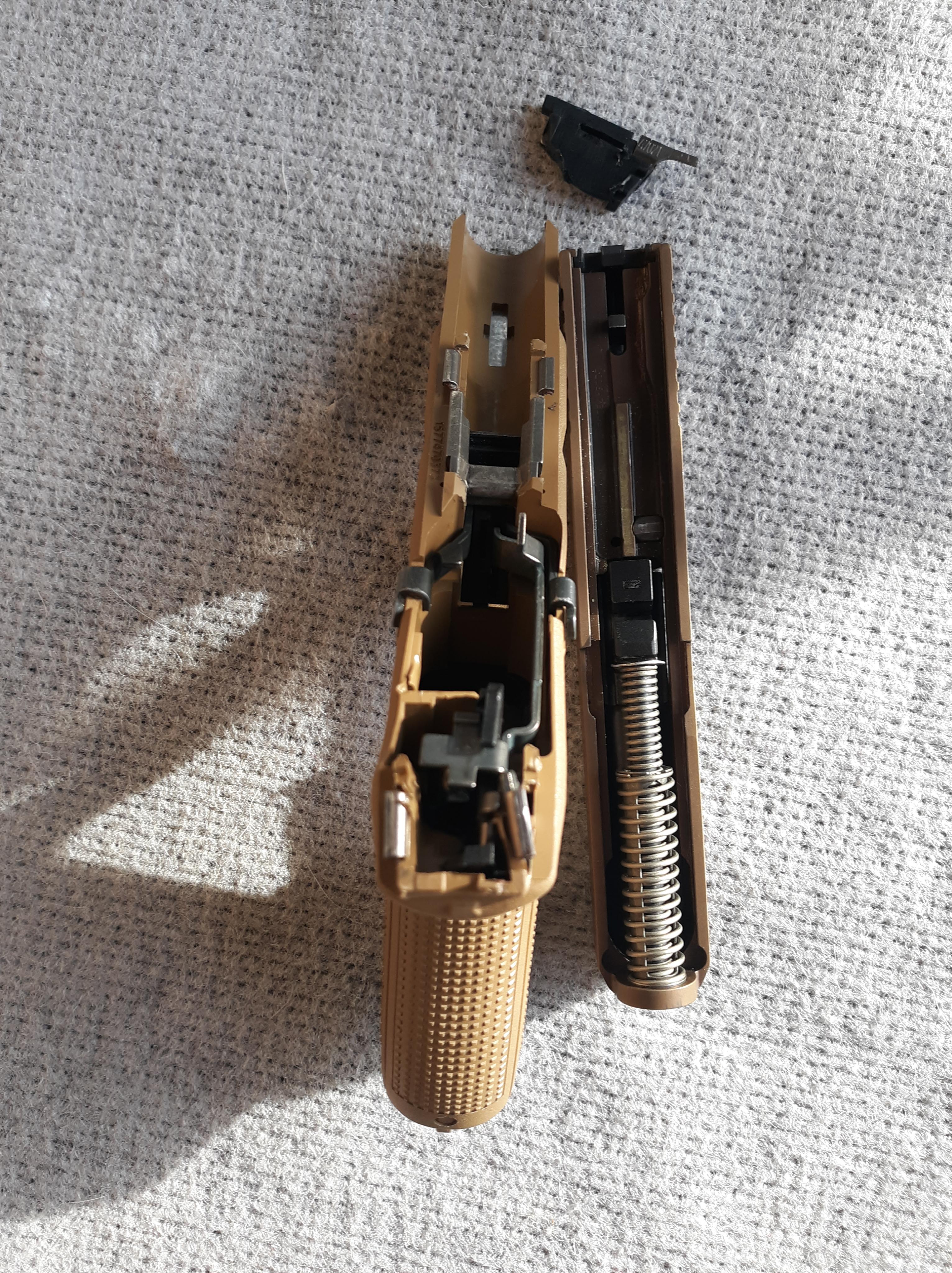 Glock 19x Broken already 😥 How screwed am i? Havent even shot 1 round