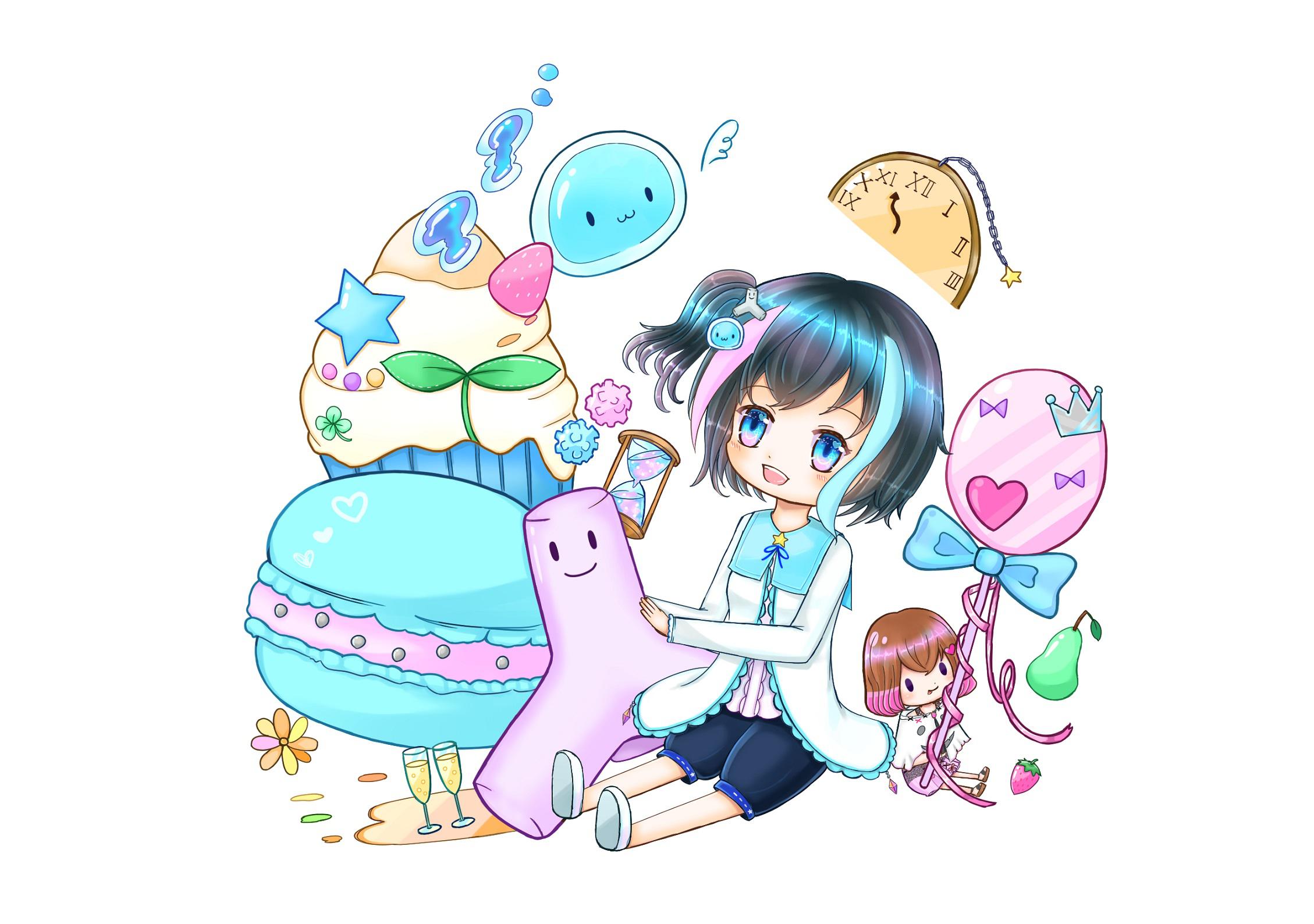 Hello! reddit! Vtuber's Ao Tetra where you can sing, dance and play