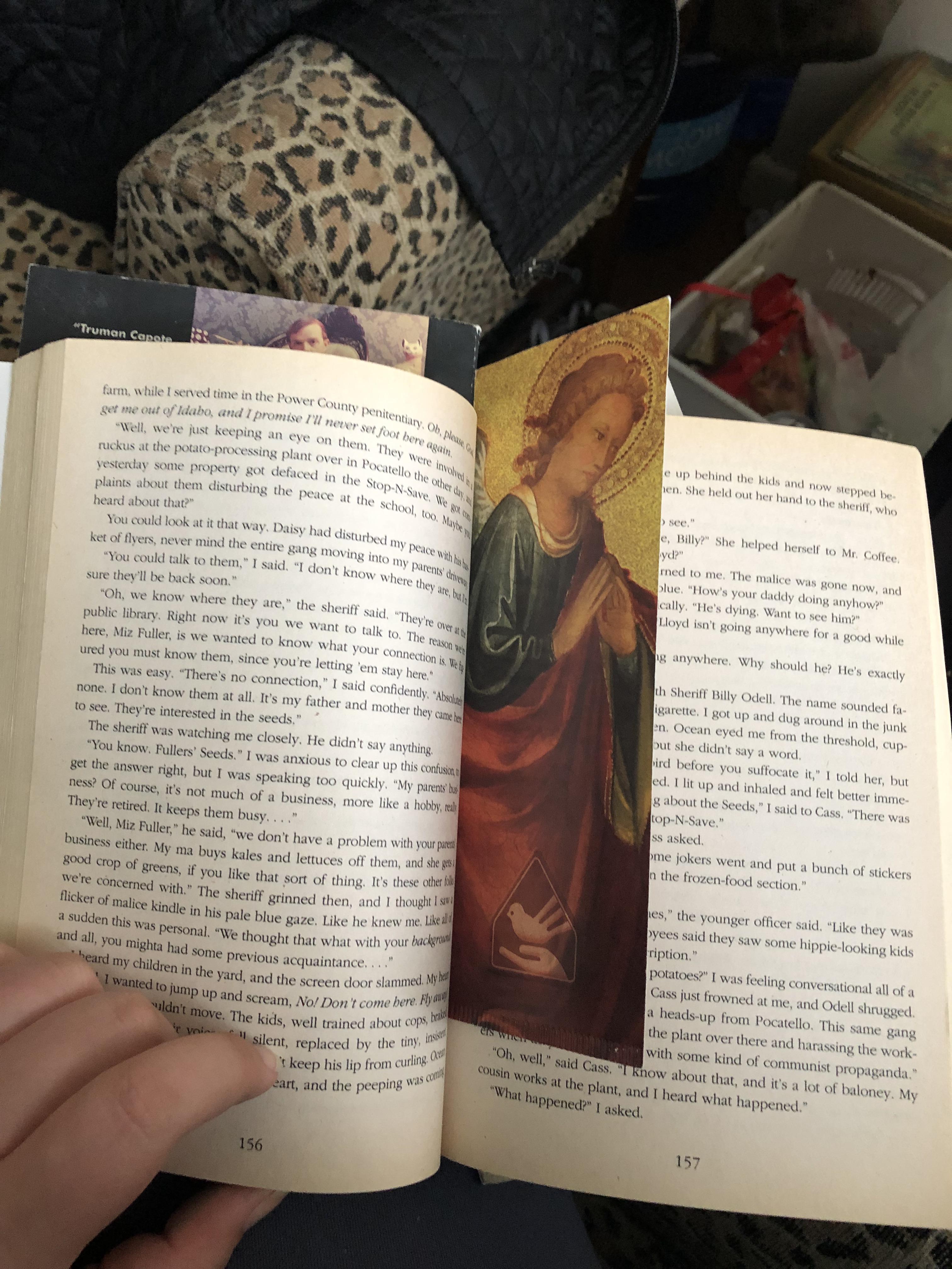 bought a used book online and arrived with someone’s old bookmark r