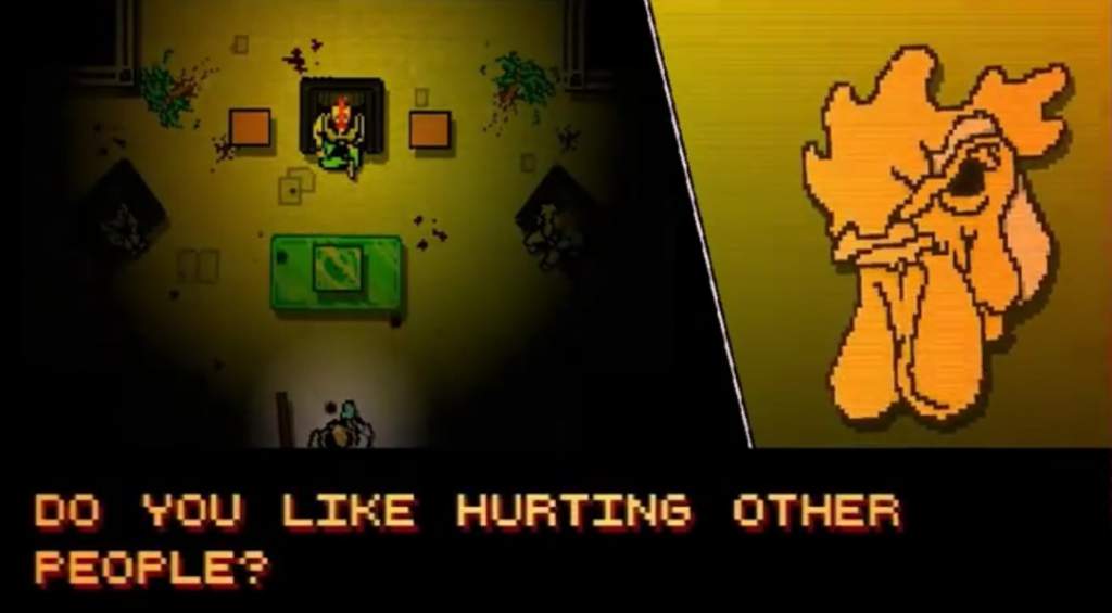 Do you like hurting other people (Hotline Miami