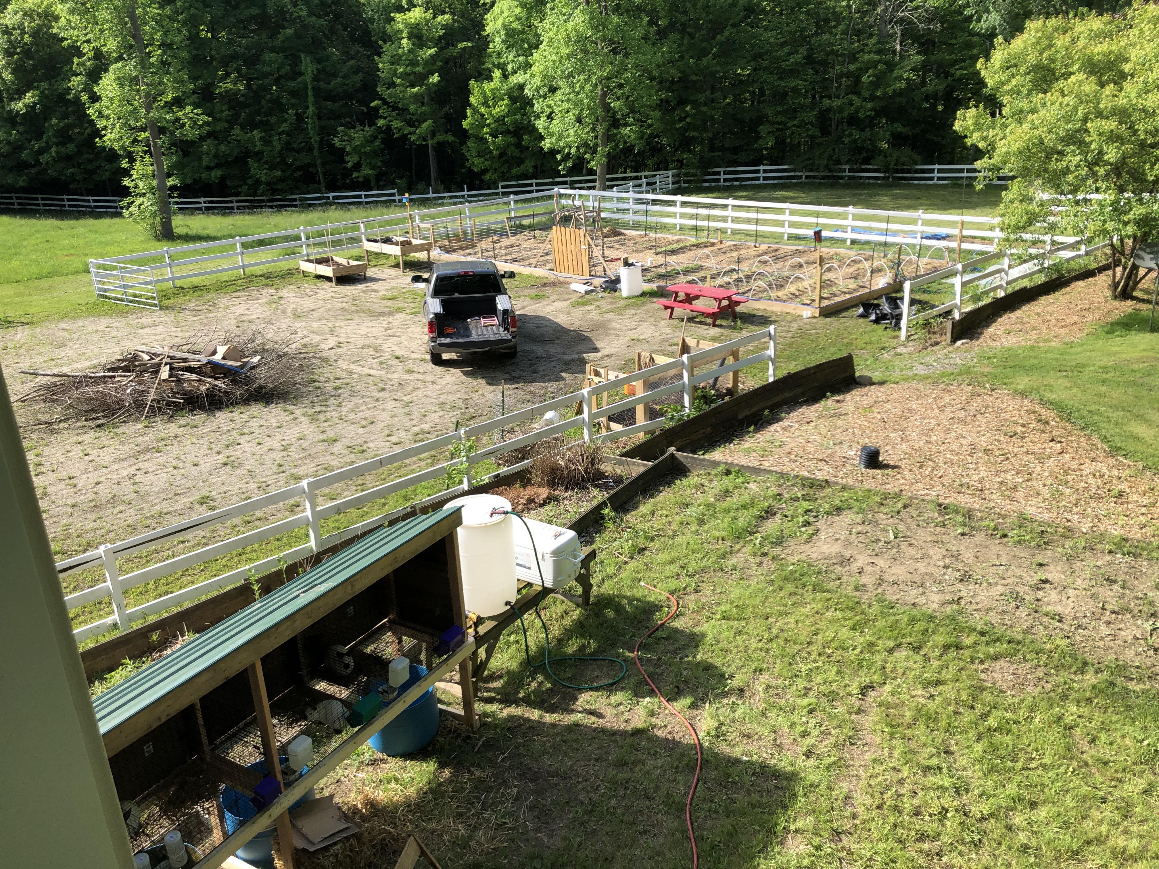 We moved in our homestead two years ago, but didn’t do much to improve