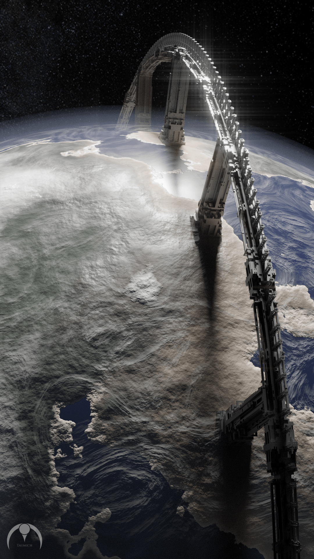 Iron Heaven Made with my procedural shader in Blender 2.8 r/blender