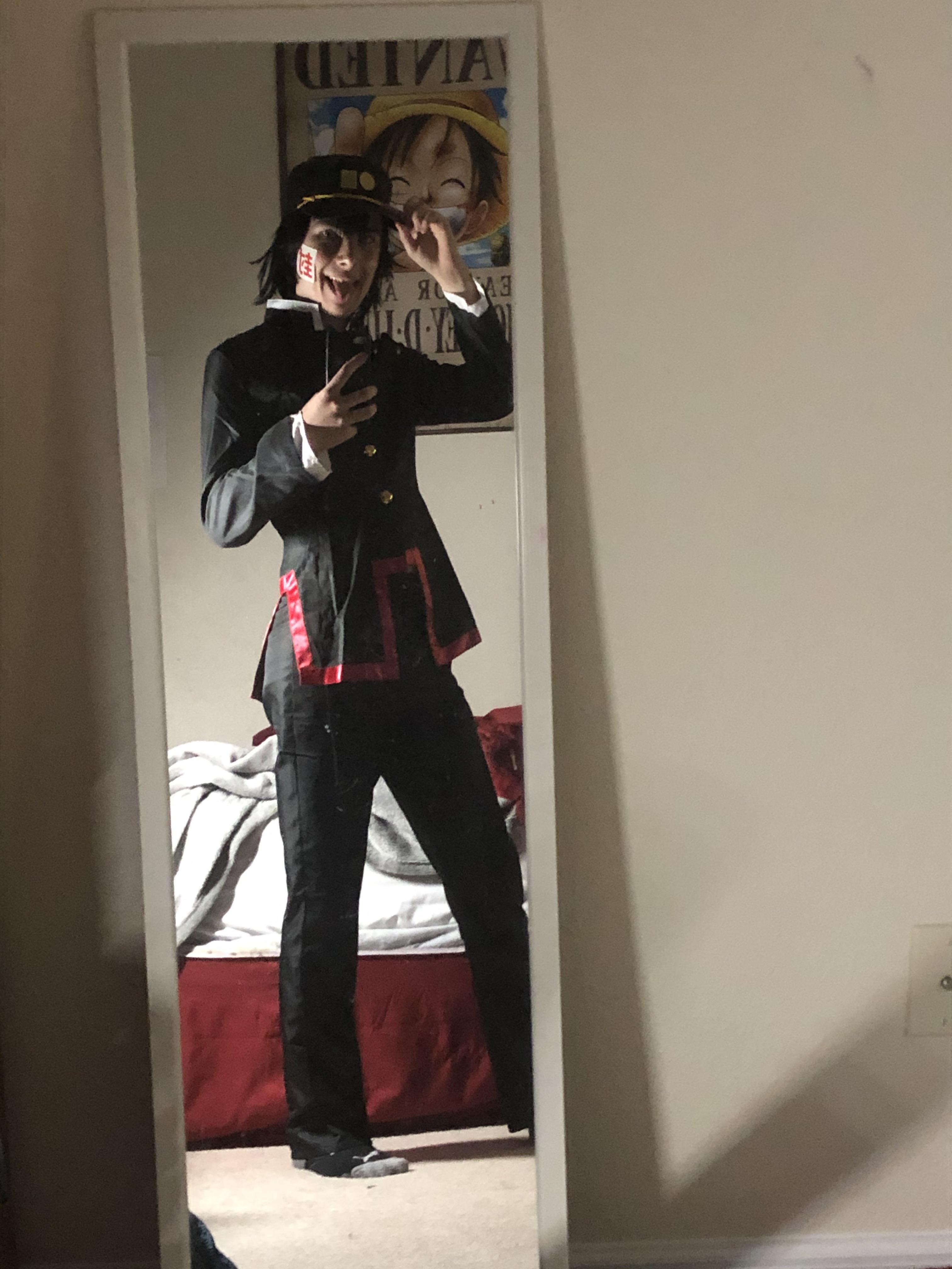 This is my HanakoKun cosplay so far, I don’t have the hat yet so I’m