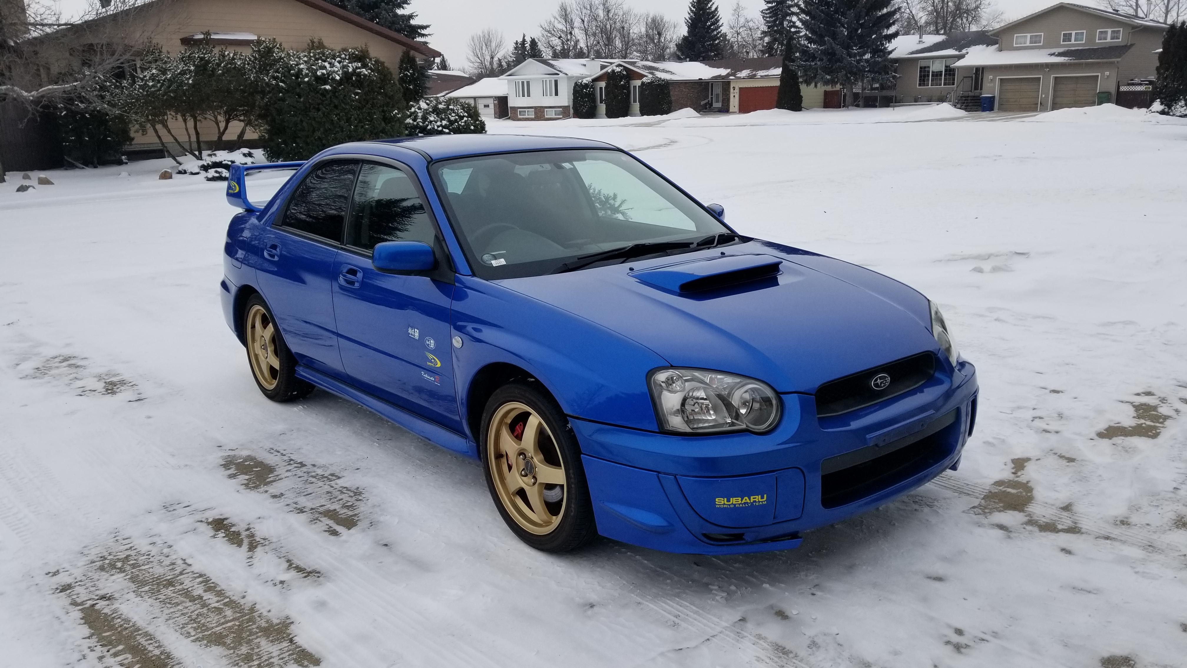 My newly imported JDM Subaru WRX World Rally Limited r/subaru
