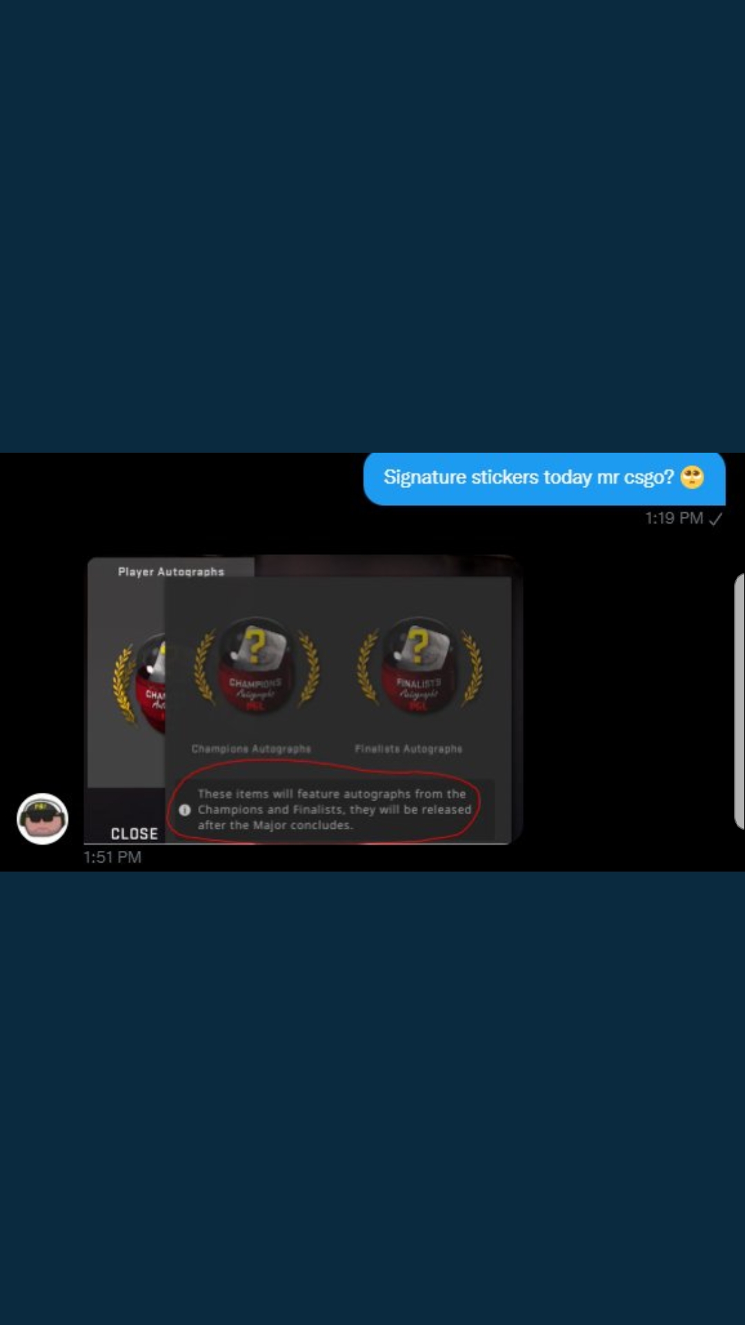 What does champions and finalist means? One capsule with 6 teams and