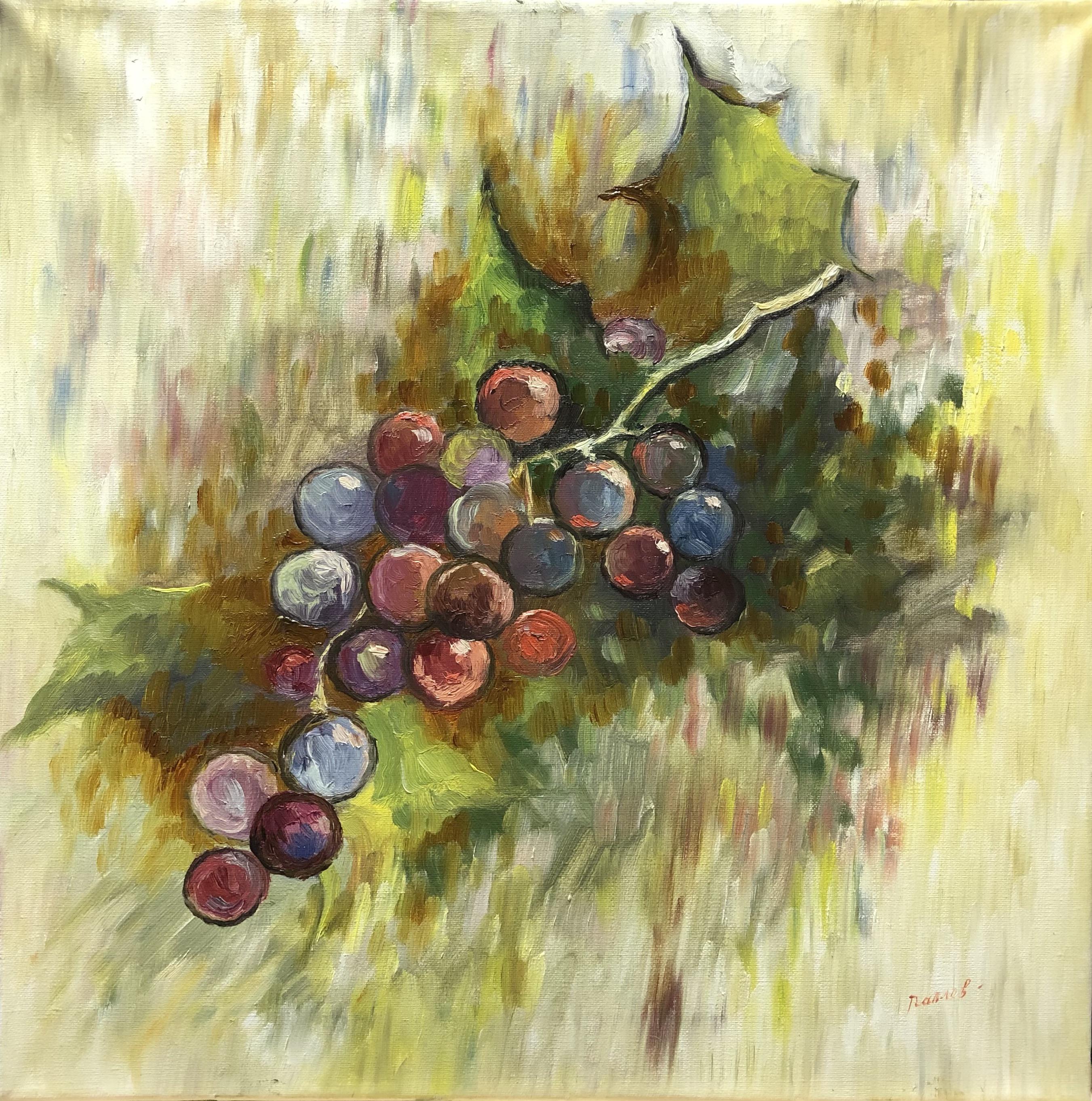 Grape, Oils, 50x50cm r/originalpainting