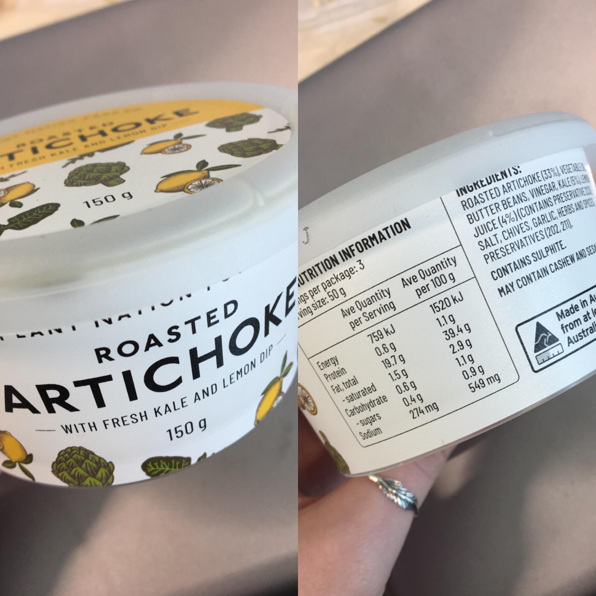 New artichoke dip from Coles r/ketoaustralia