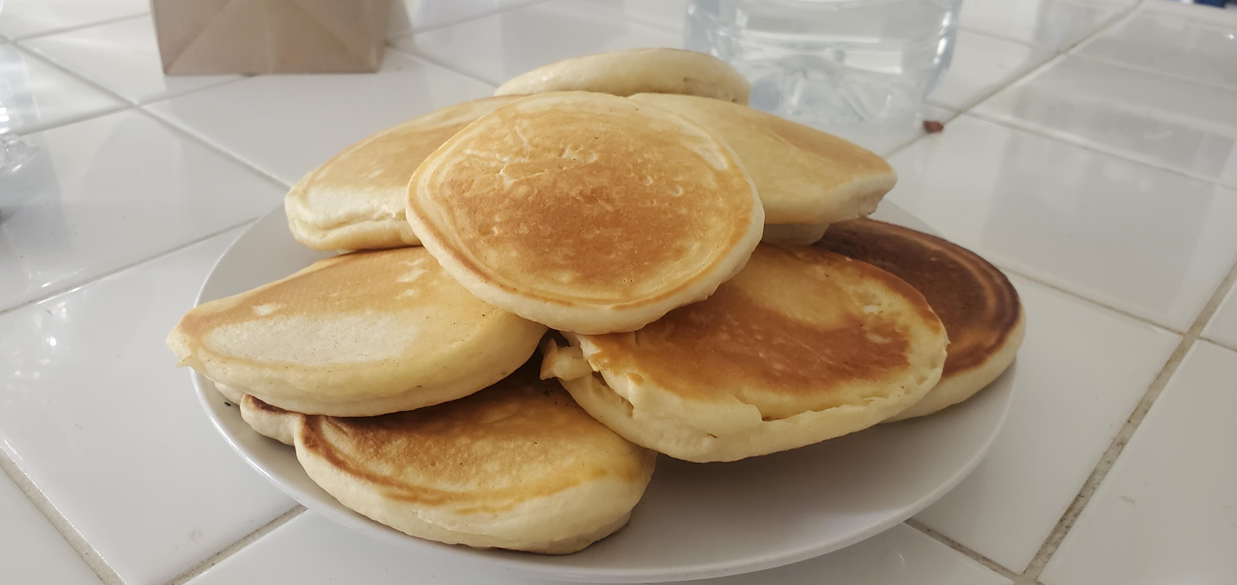 Josh's Pancakes... possibly the best pancakes ive made. They did come