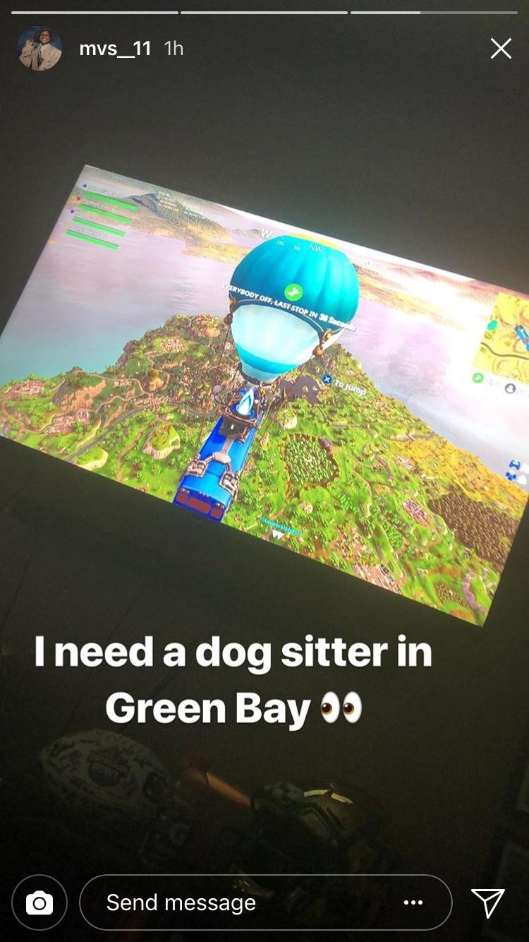 Job opportunity in Green Bay Marquez ValdesScantling seeks dog sitter