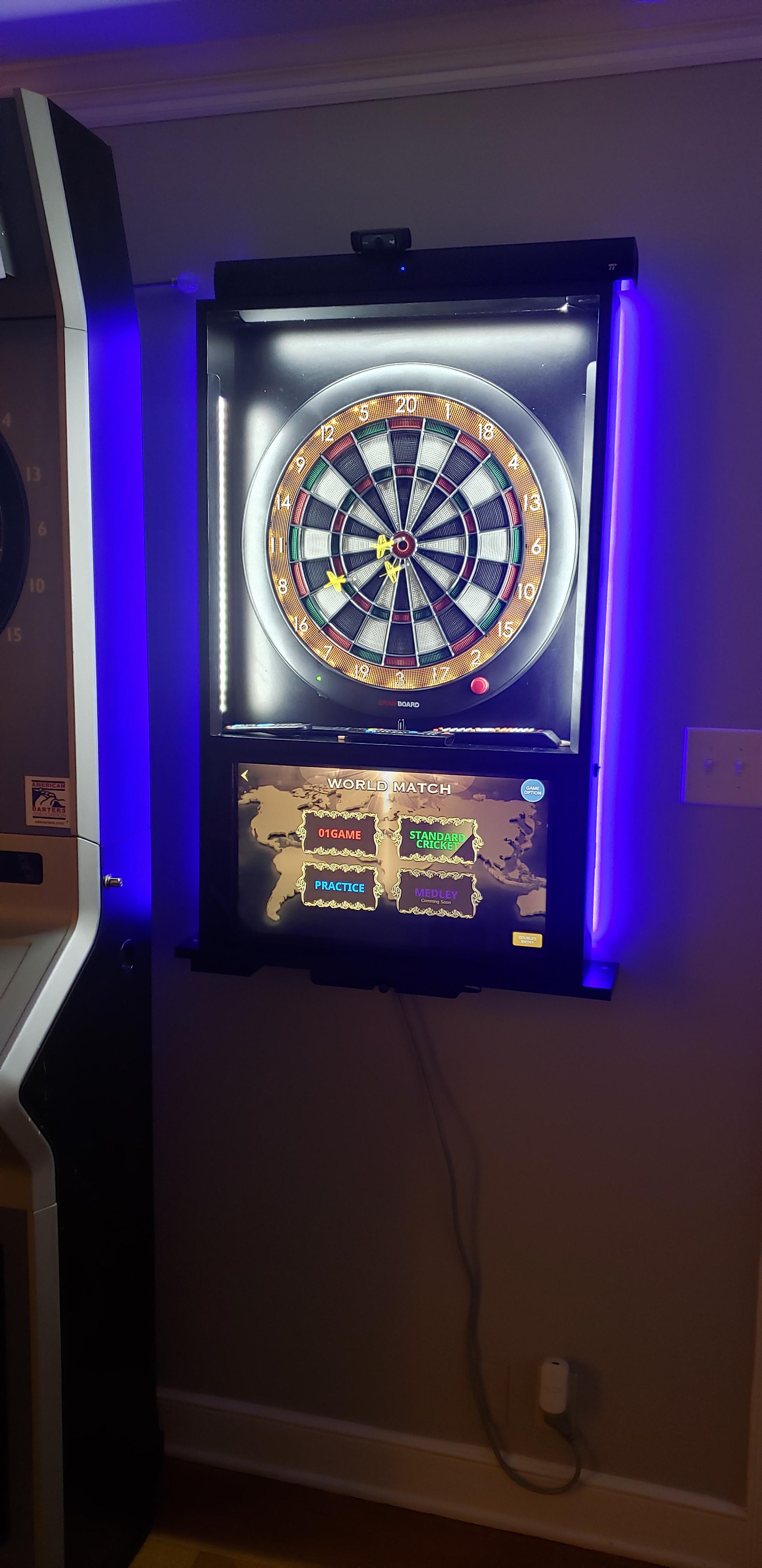 Gran Board 3 setup. r/Darts