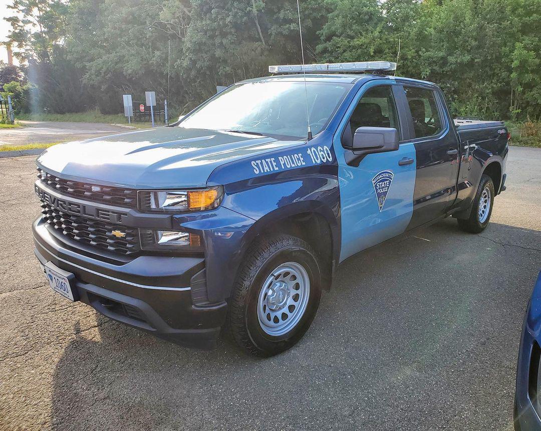 Massachusetts state police Chevy 1500 r/PoliceCars