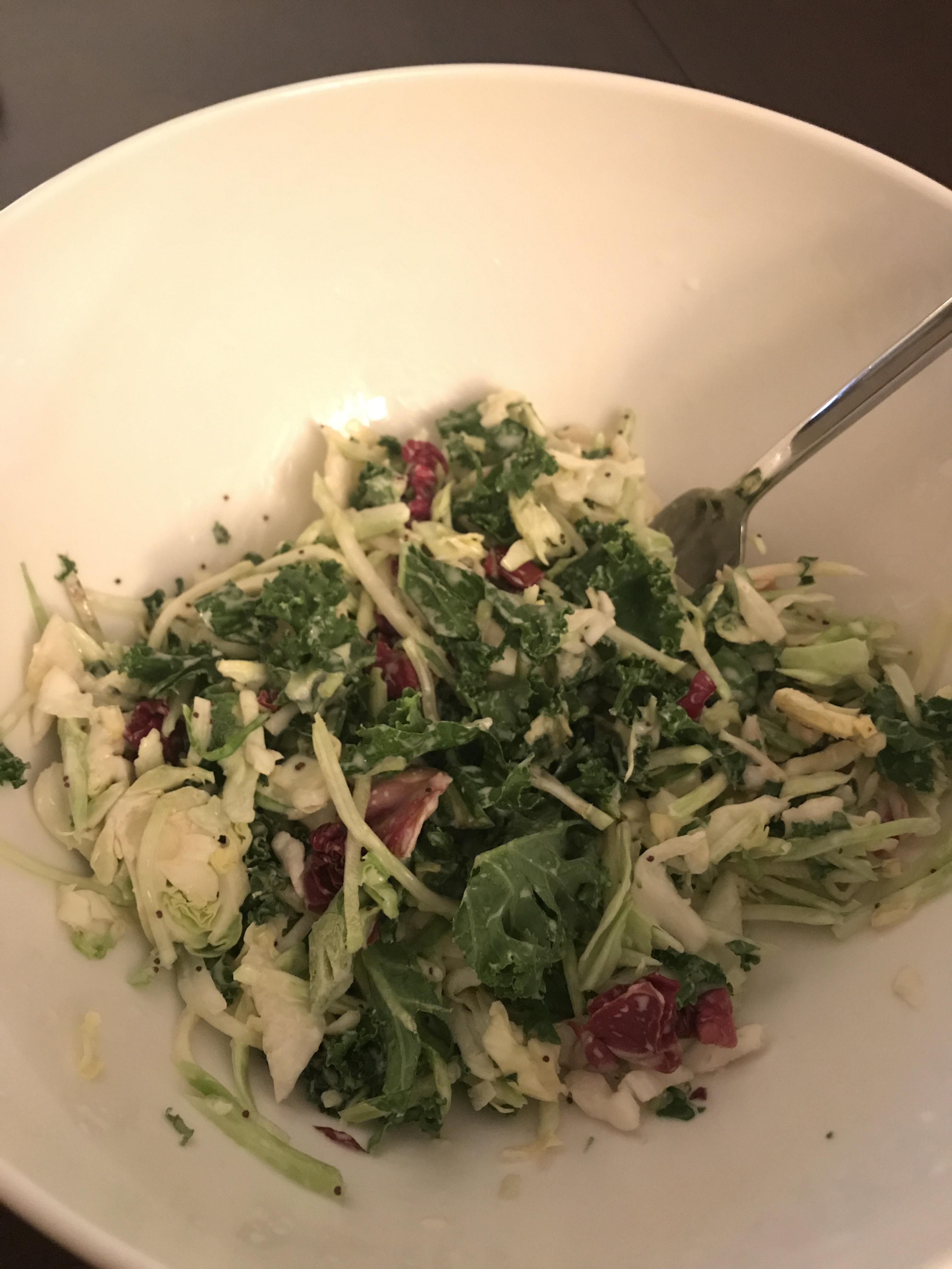 Subbed Brianna’s Poppyseed Dressing for the kind that came with